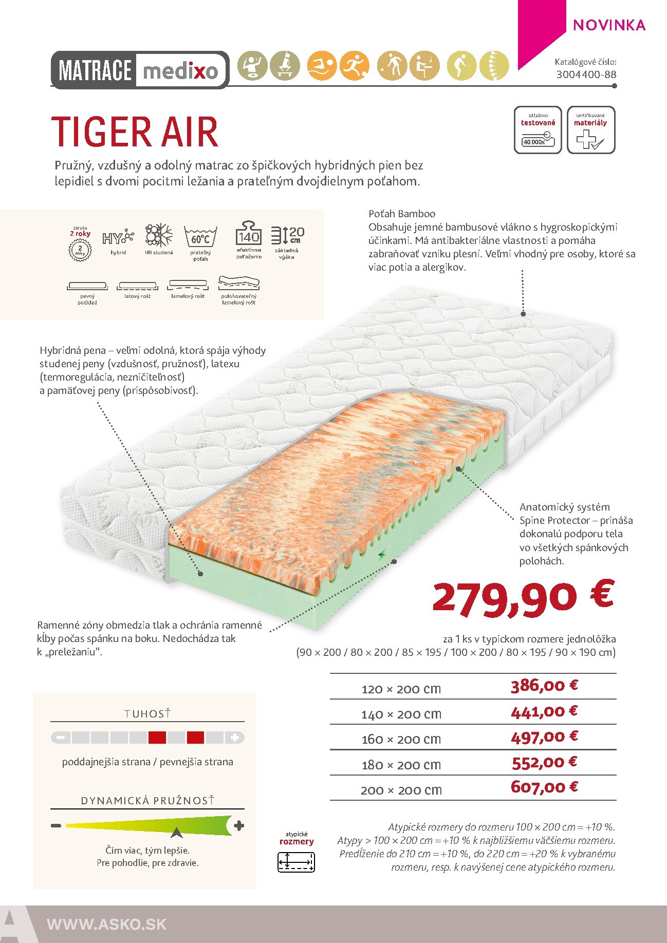 asko-nabytok - Aktuálny ASKO NÁBYTOK - Matrace leták od utorka, 26.05.2026 do štvrtka, 31.12.2026 - page: 20