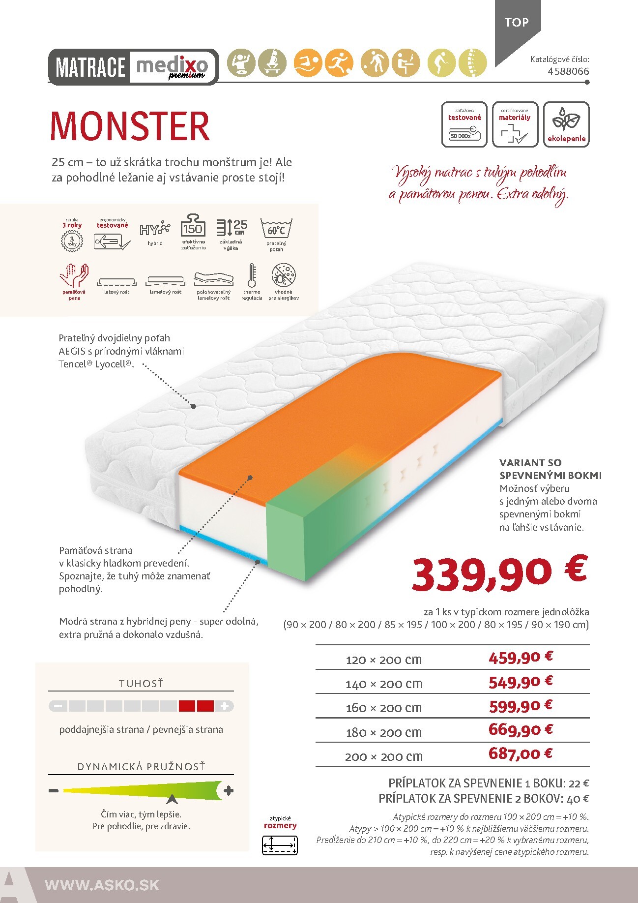 asko-nabytok - Aktuálny ASKO NÁBYTOK - Matrace leták od utorka, 26.05.2026 do štvrtka, 31.12.2026 - page: 40