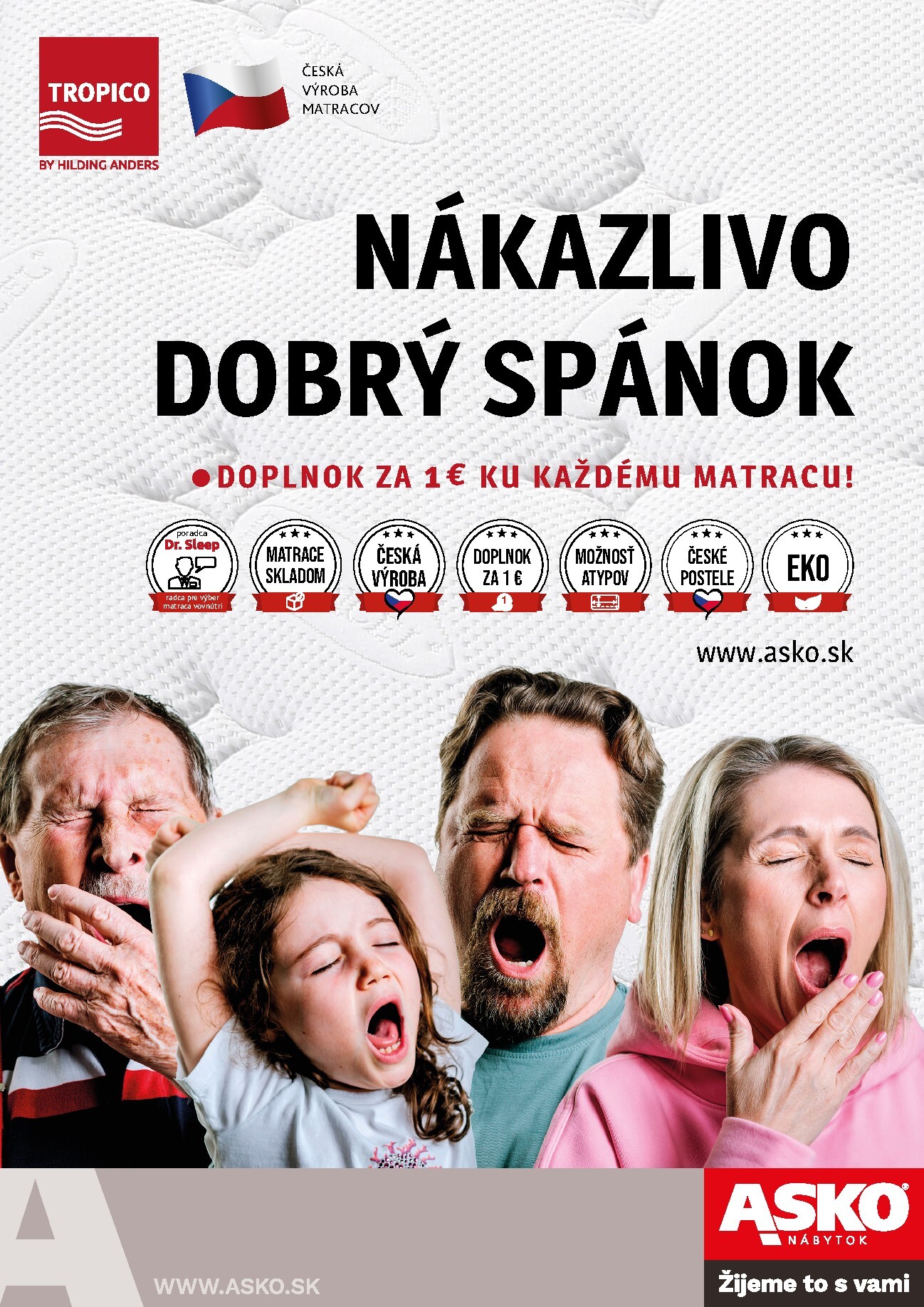 asko-nabytok - Aktuálny ASKO NÁBYTOK - Matrace leták od utorka, 26.05.2026 do štvrtka, 31.12.2026 - page: 1