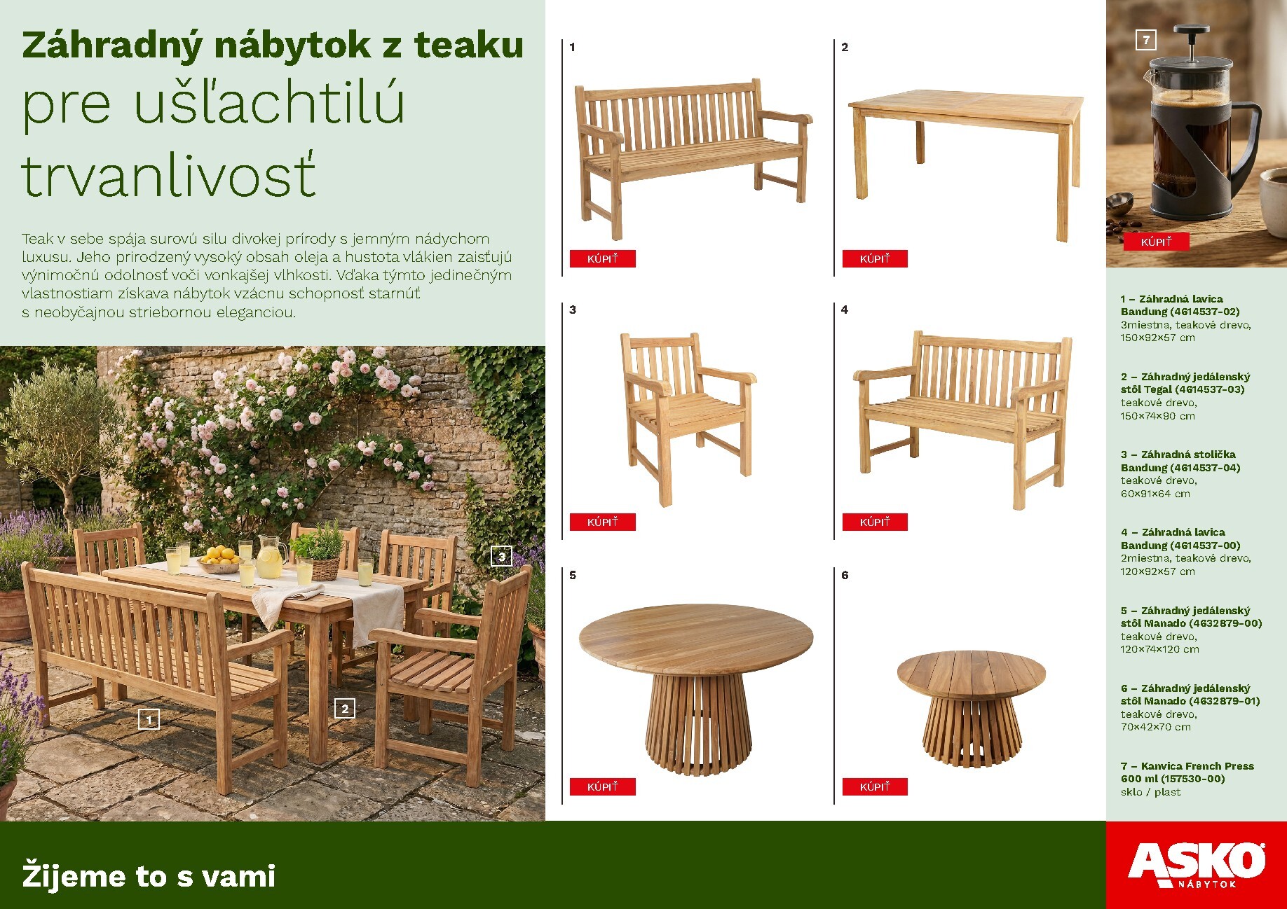 asko-nabytok - Aktuálny ASKO NÁBYTOK - Záhradná kolekcia leták od utorka, 02.06.2026 do stredy, 30.09.2026 - page: 17