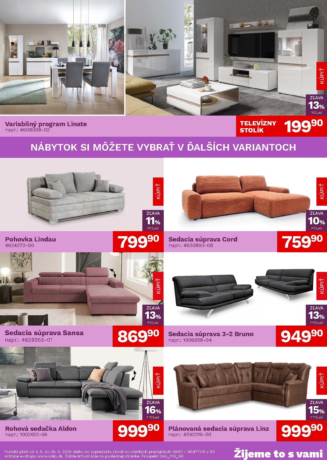 asko-nabytok - Aktuálny ASKO NÁBYTOK leták od štvrtka, 04.06.2026 do štvrtka, 25.06.2026 - page: 2