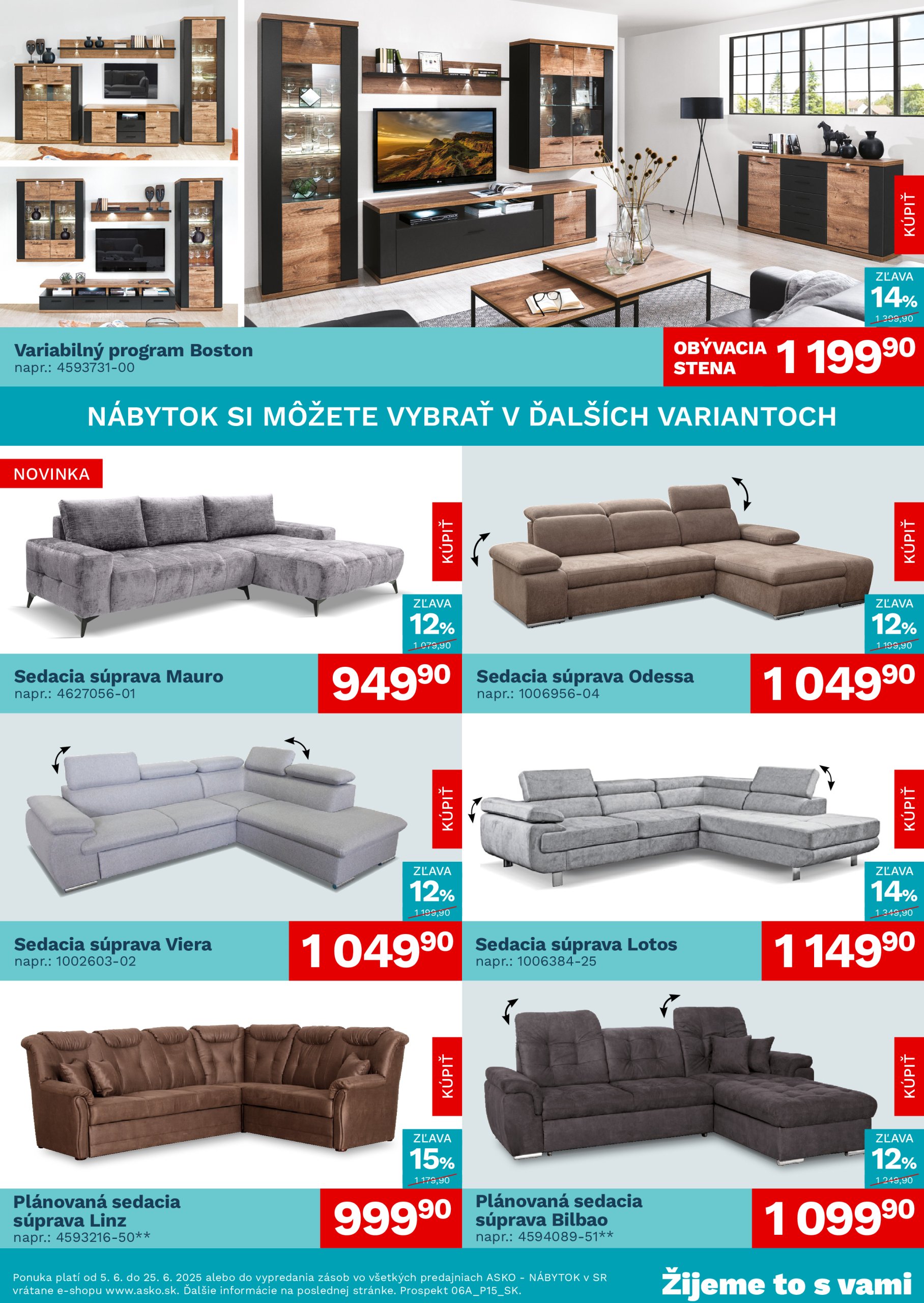 asko-nabytok - ASKO NÁBYTOK leták platný od 05.06. - 25.06. - page: 2