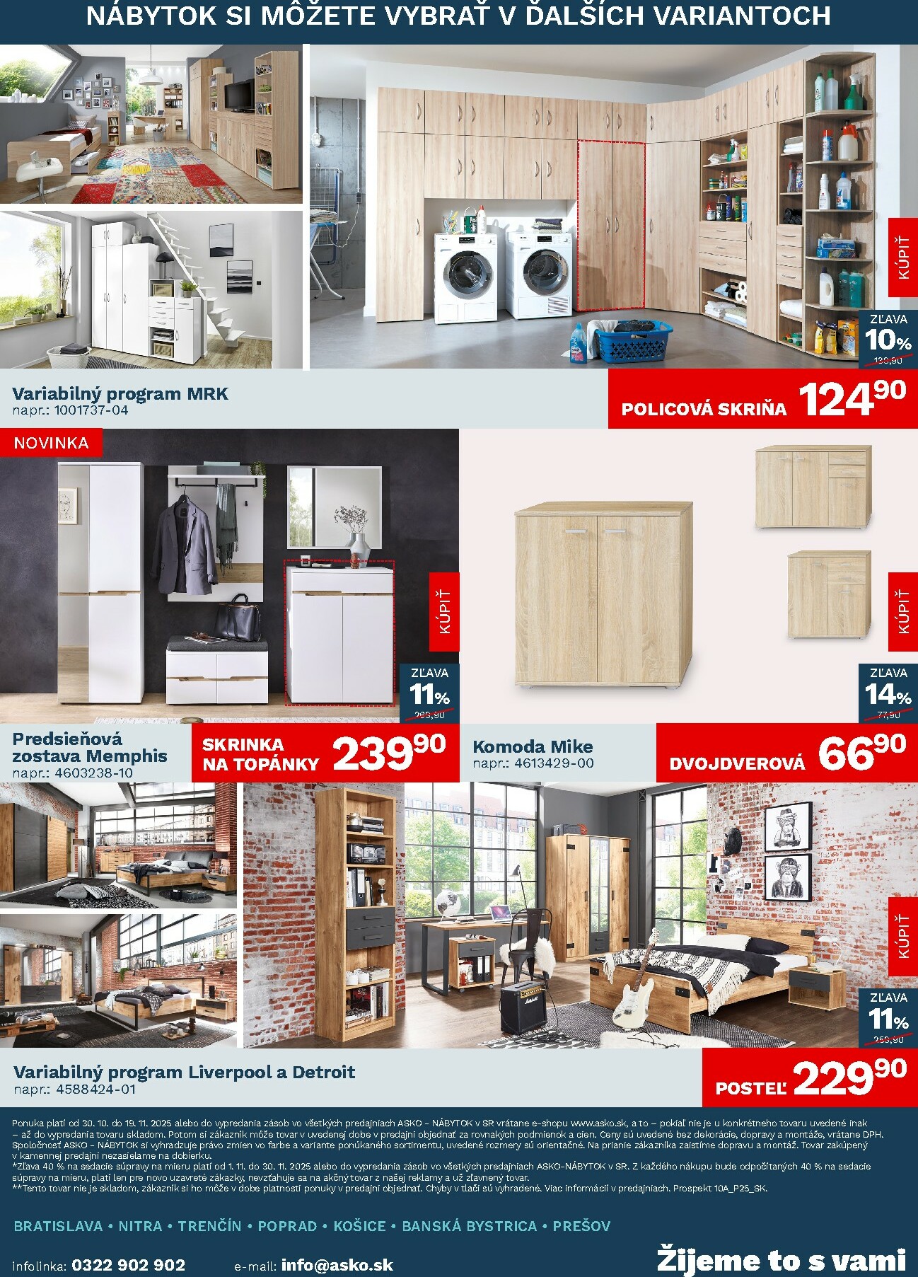 asko-nabytok - Leták ASKO NÁBYTOK platný od 30.10. do 19.11. - page: 4
