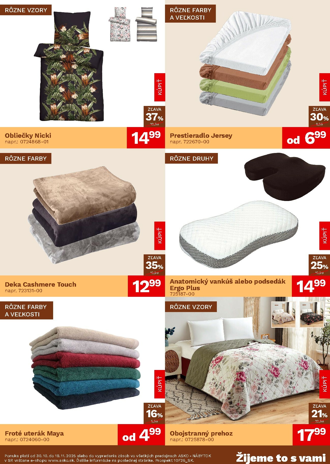 asko-nabytok - Leták ASKO NÁBYTOK - Bytové doplnky za skvelé ceny platný od 30.10. do 19.11. - page: 3