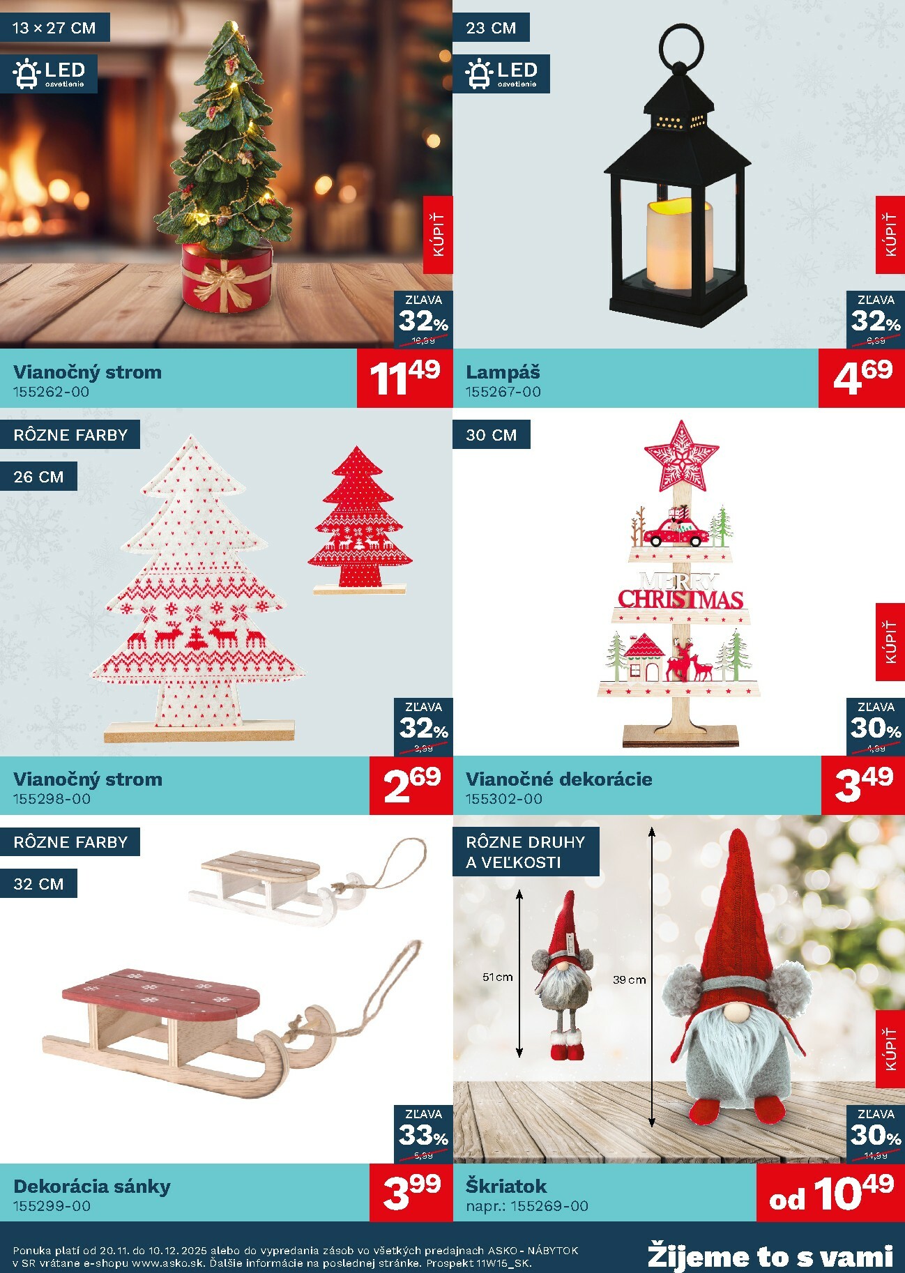 asko-nabytok - Leták ASKO NÁBYTOK - Vianočný leták platný od 20.11. do 10.12. - page: 3