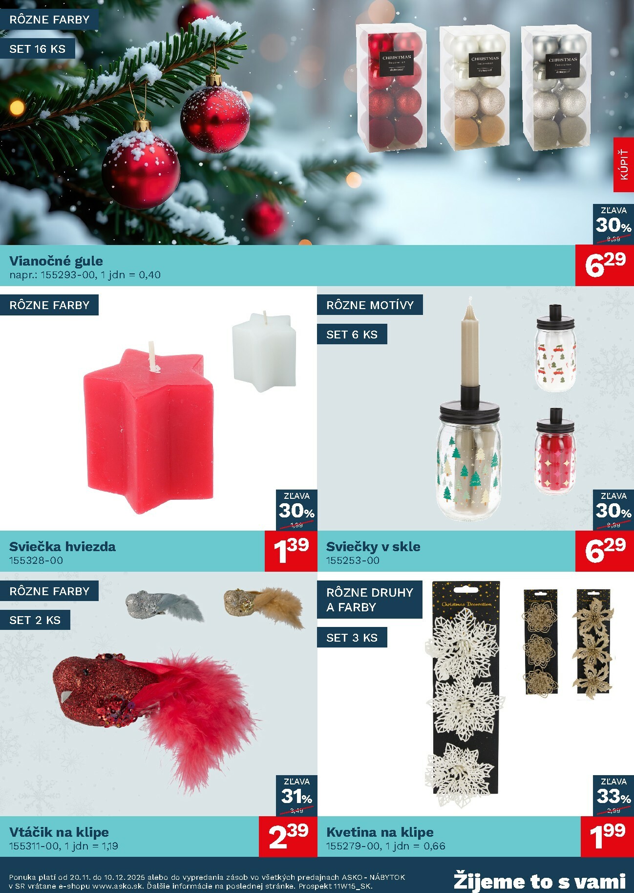 asko-nabytok - Leták ASKO NÁBYTOK - Vianočný leták platný od 20.11. do 10.12. - page: 2
