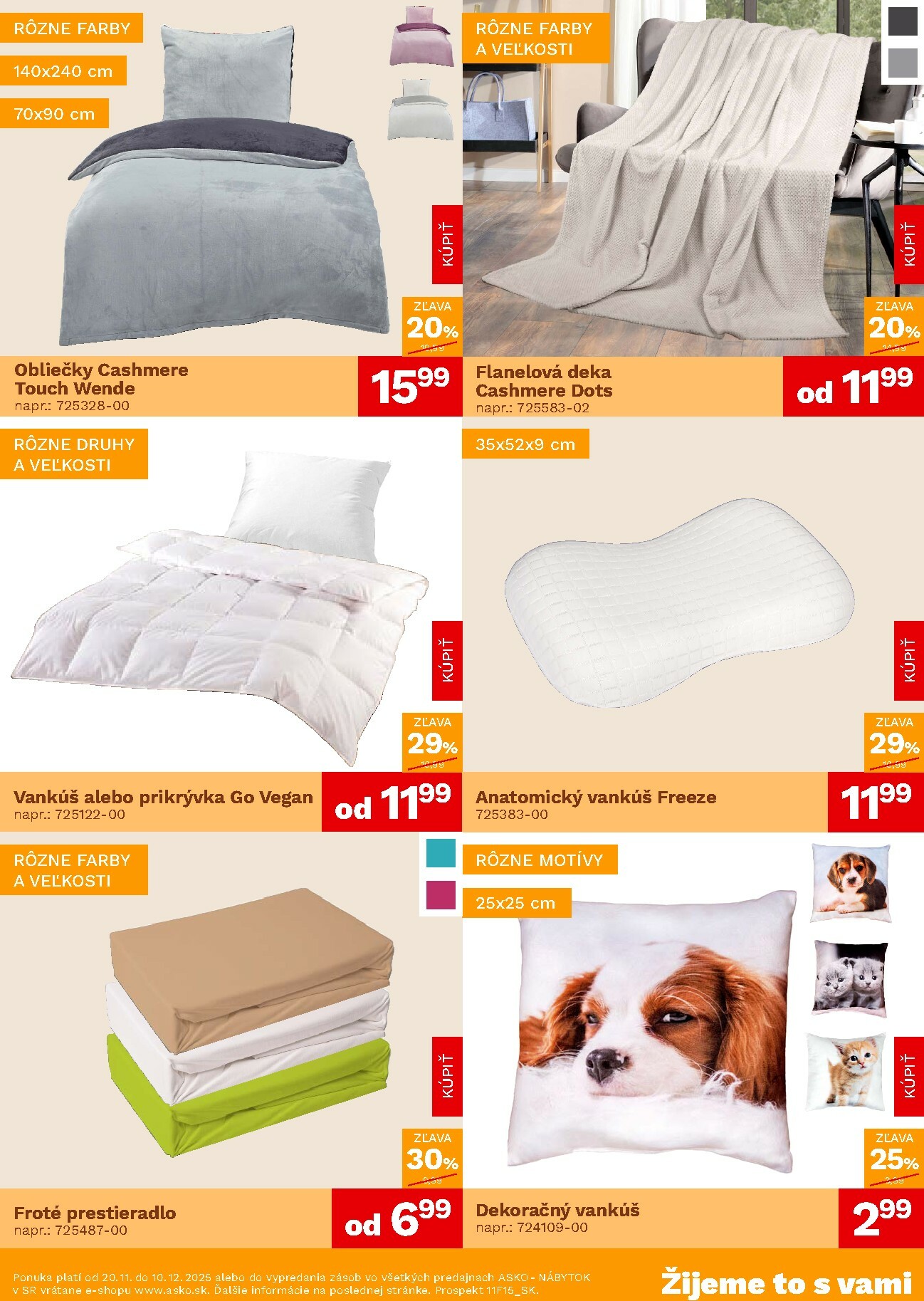 asko-nabytok - Leták ASKO NÁBYTOK - Bytové doplnky za skvelé ceny platný od 20.11. do 10.12. - page: 3