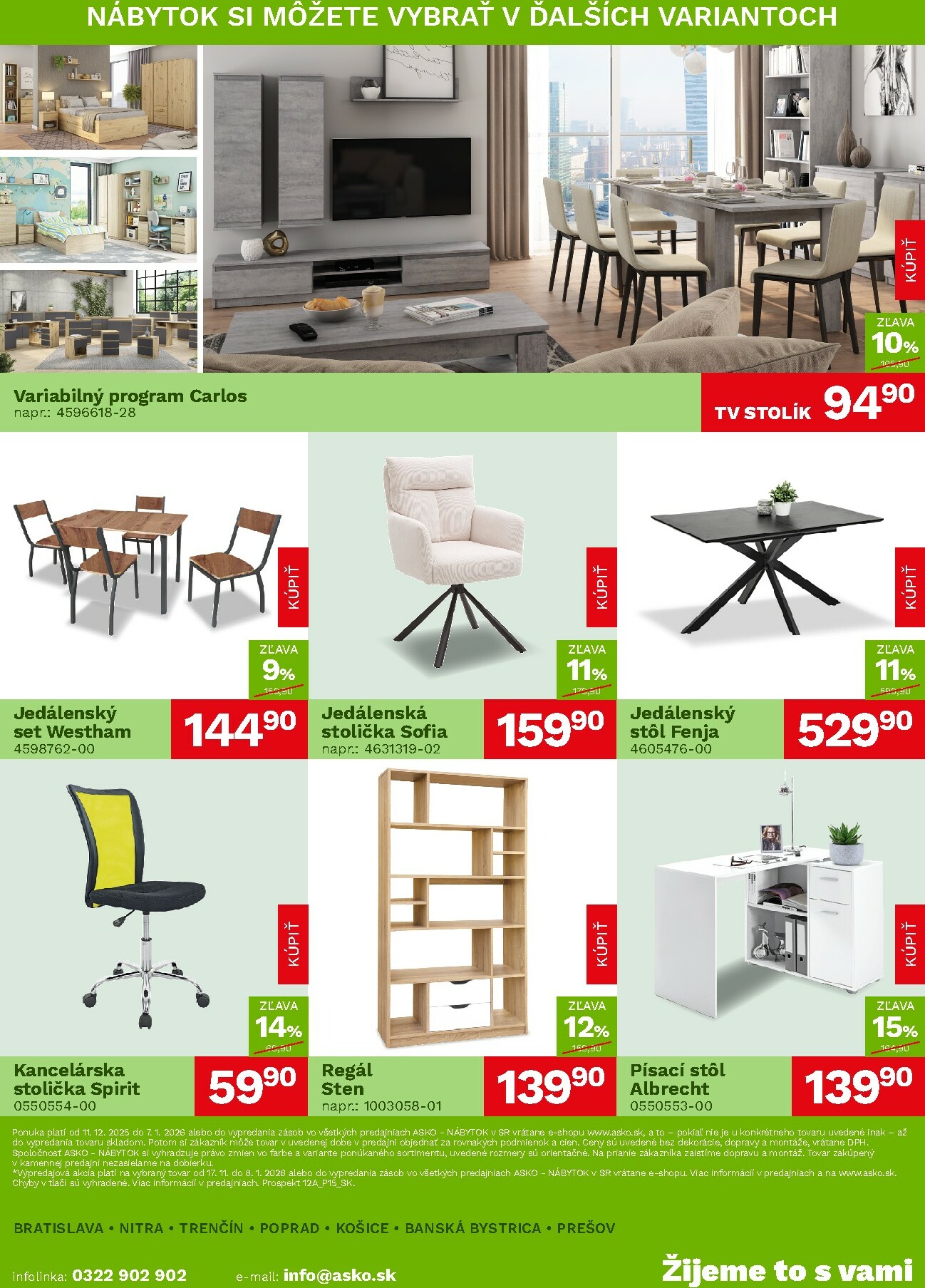 asko-nabytok - Leták ASKO NÁBYTOK platný od 11.12. do 07.01. - page: 4