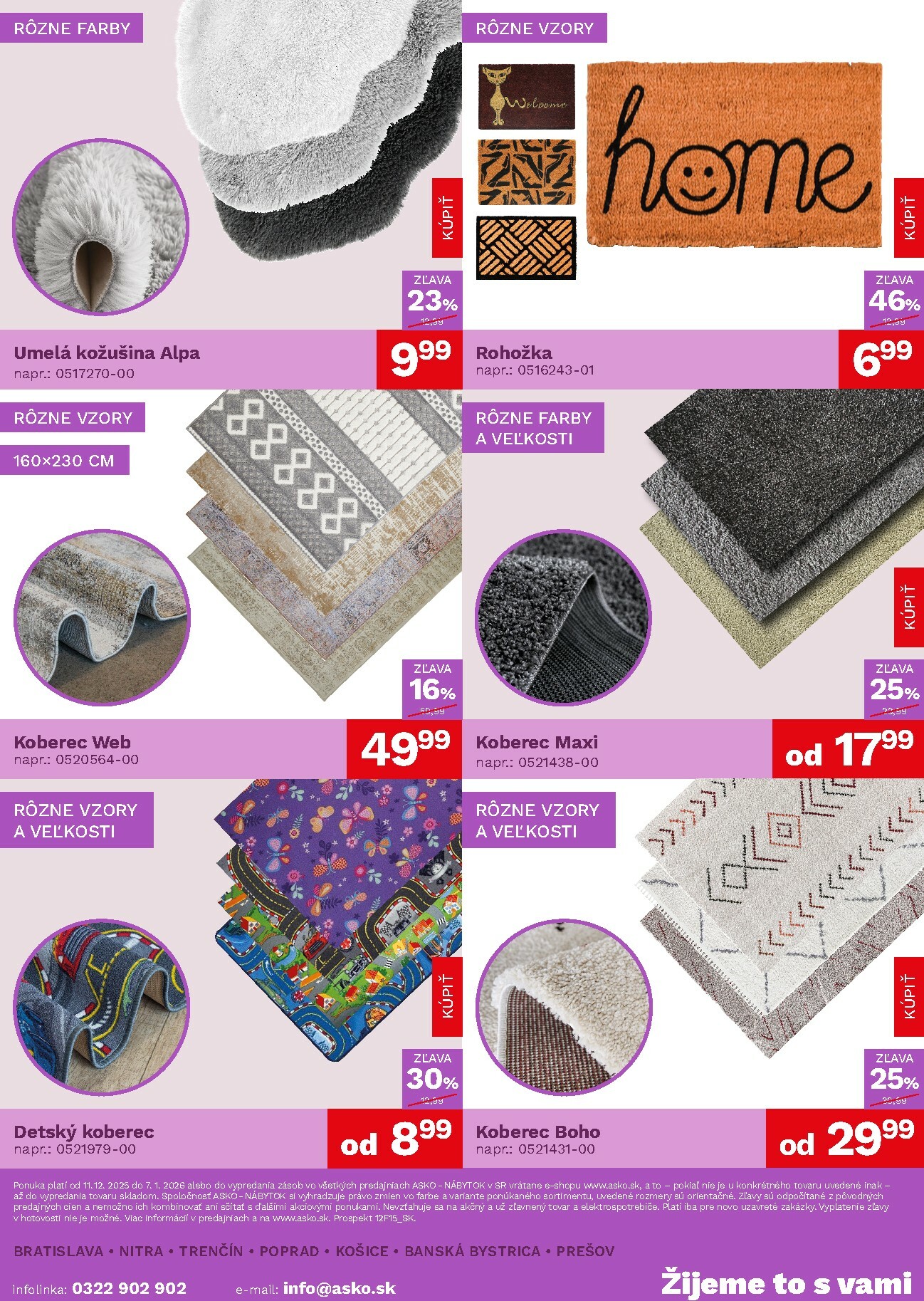 asko-nabytok - Leták ASKO NÁBYTOK - Bytové doplnky za skvelé ceny platný od 11.12. do 07.01. - page: 5