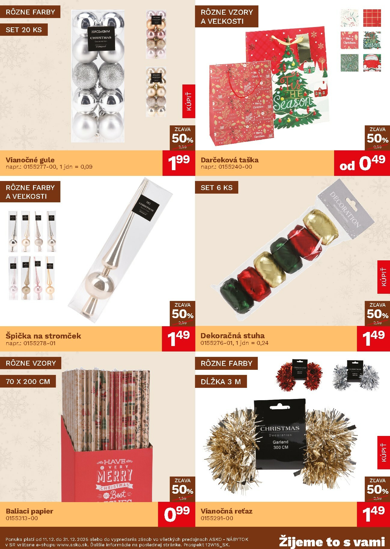 asko-nabytok - Leták ASKO NÁBYTOK - Vianočný leták platný od 11.12. do 31.12. - page: 3