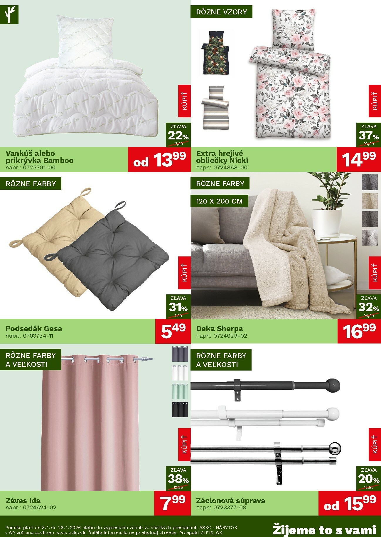 asko-nabytok - Leták ASKO NÁBYTOK - Bytové doplnky za skvelé ceny platný od 08.01. do 28.01. - page: 3