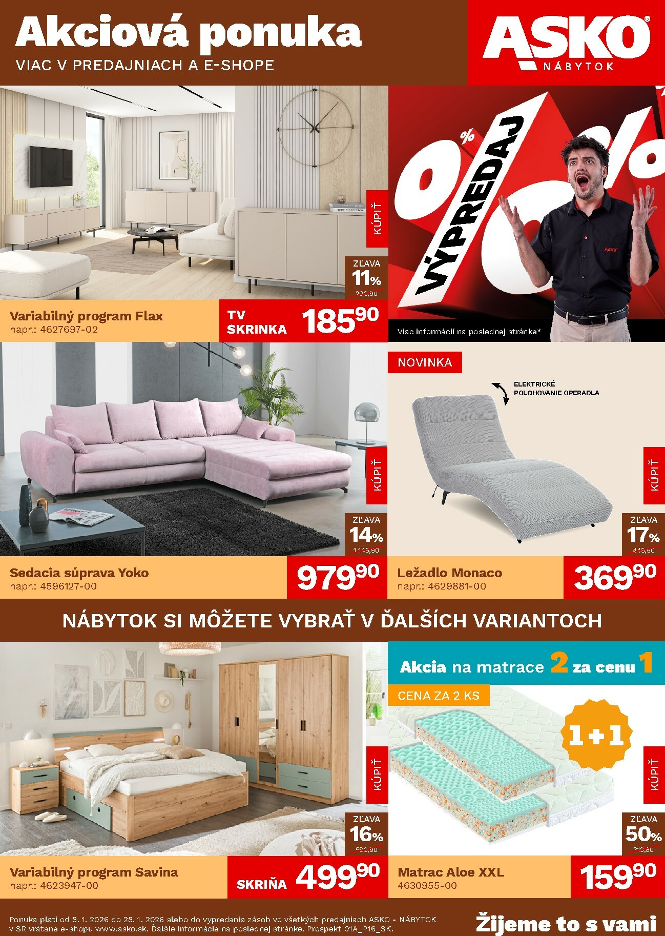 asko-nabytok - Leták ASKO NÁBYTOK platný od 08.01. do 28.01.
