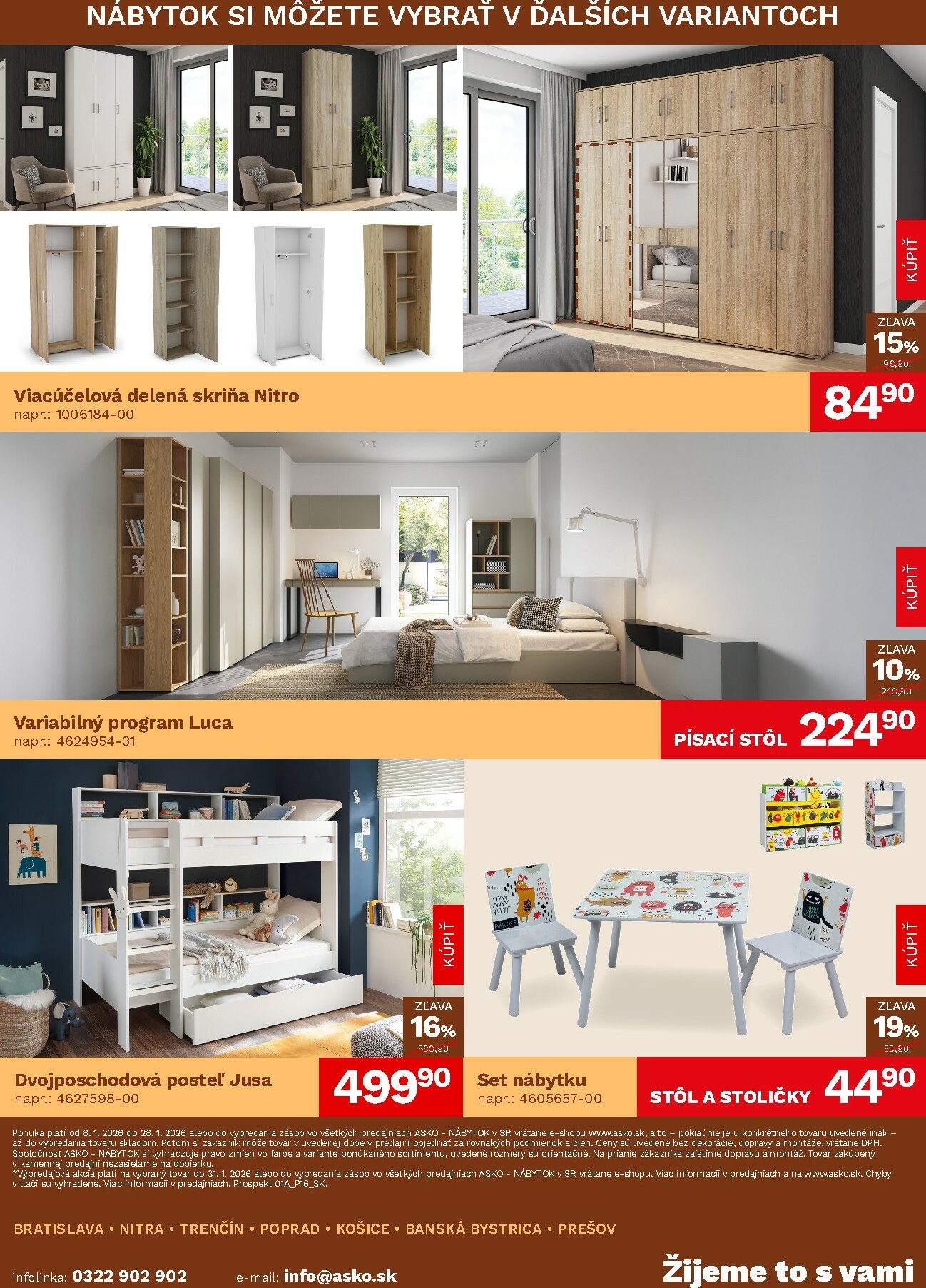asko-nabytok - Leták ASKO NÁBYTOK platný od 08.01. do 28.01. - page: 4