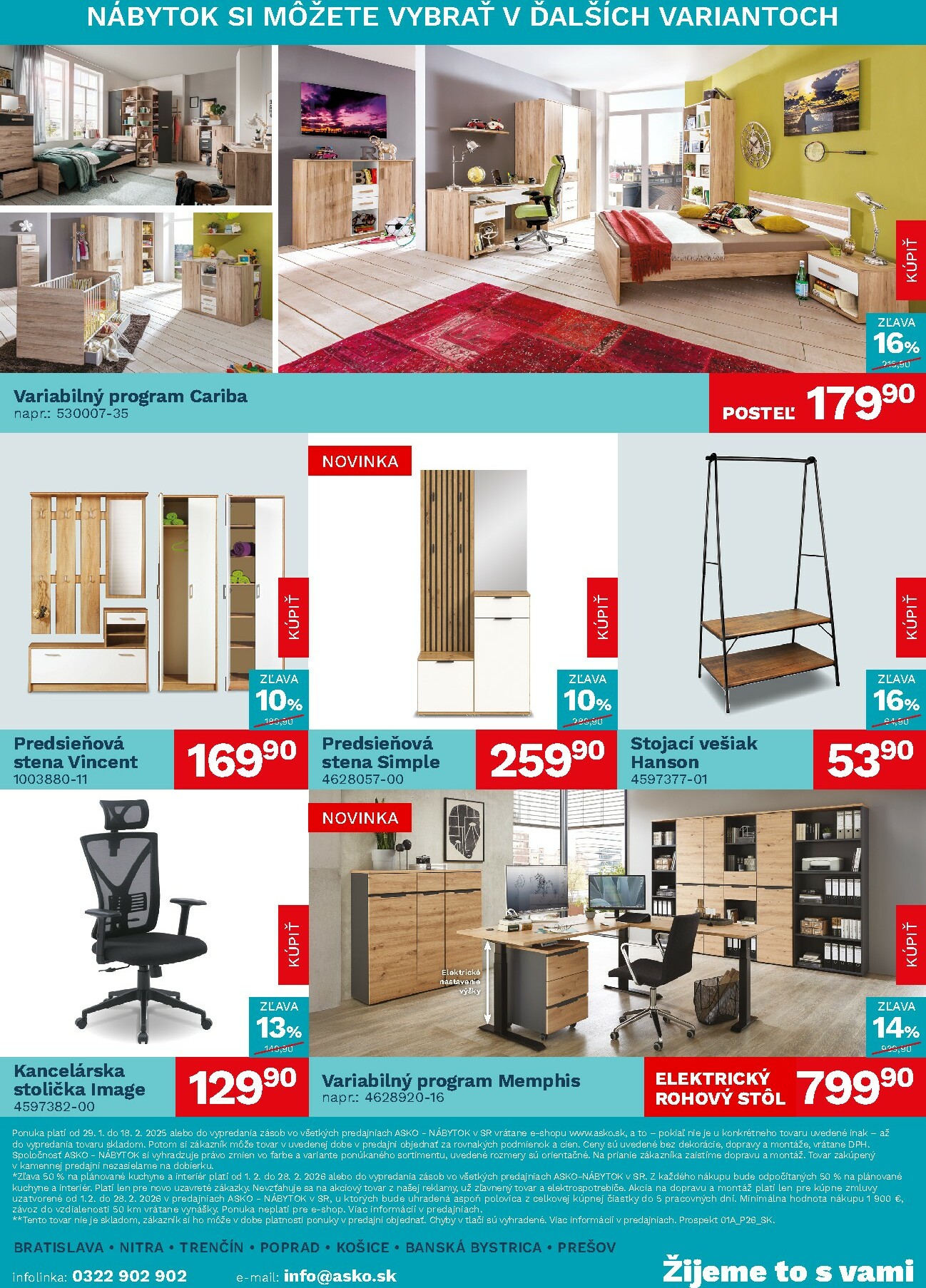 asko-nabytok - Leták ASKO NÁBYTOK platný od 29.01. do 18.02. - page: 4