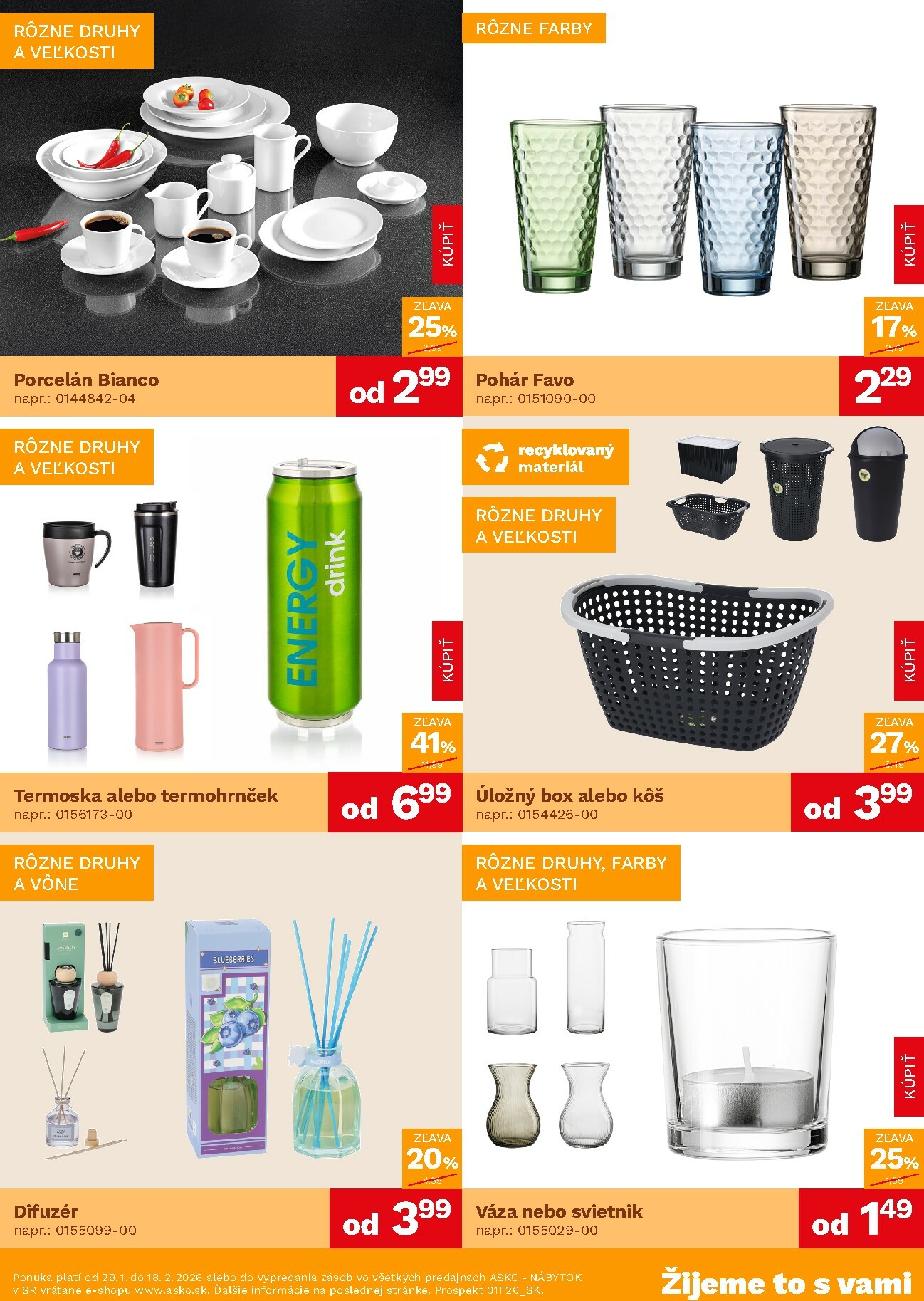 asko-nabytok - Leták ASKO NÁBYTOK - Bytové doplnky za skvelé ceny platný od 29.01.2026 do 18.02.2026 - page: 2