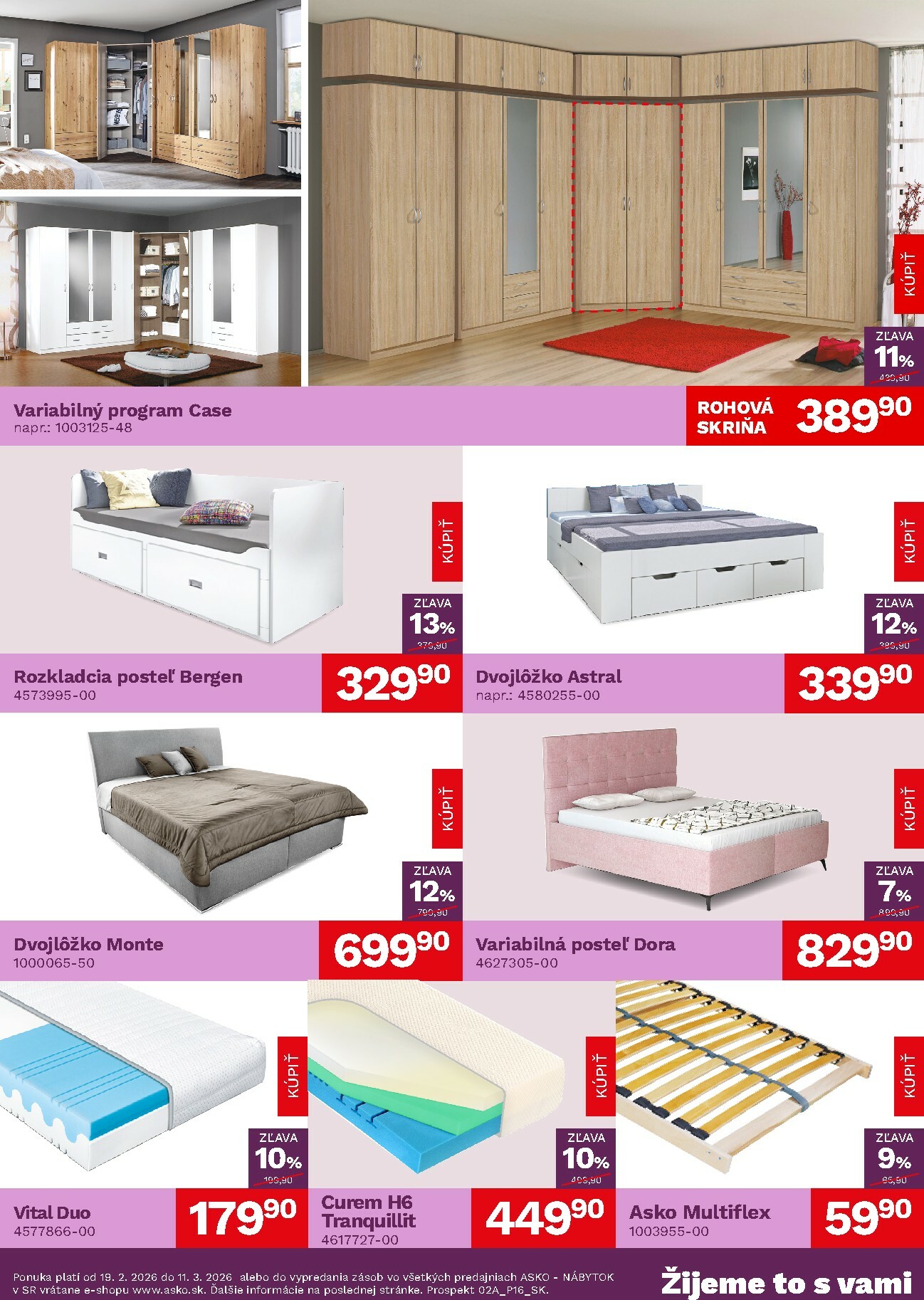 asko-nabytok - Leták ASKO NÁBYTOK platný od 19.02.2026 do 11.03.2026 - page: 3
