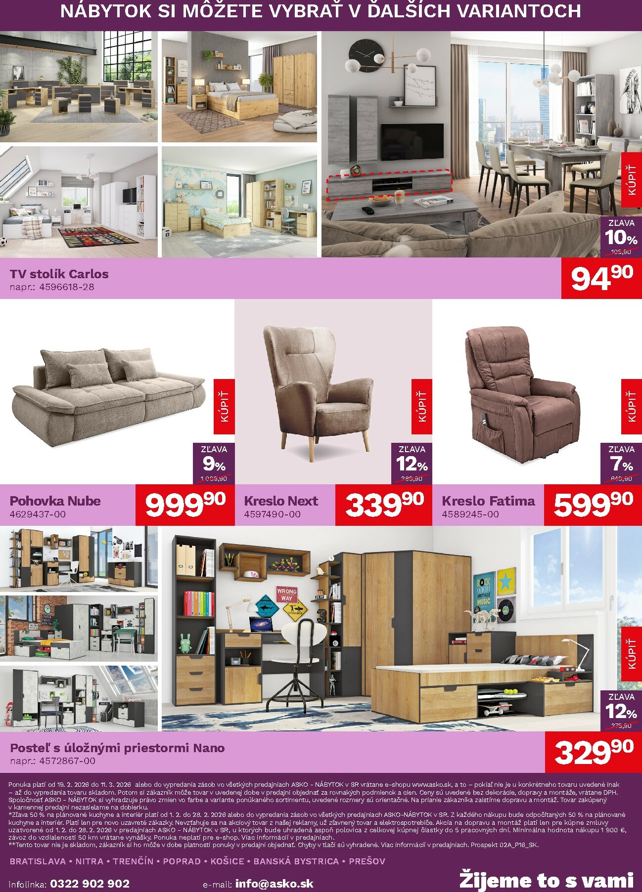 asko-nabytok - Leták ASKO NÁBYTOK platný od 19.02.2026 do 11.03.2026 - page: 4