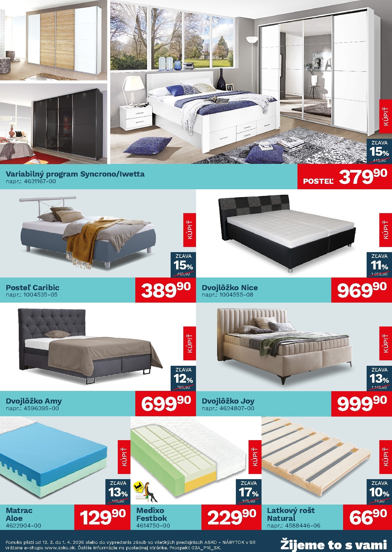 asko-nabytok - Leták ASKO NÁBYTOK platný od 12.03.2026 do 01.04.2026 - page: 3