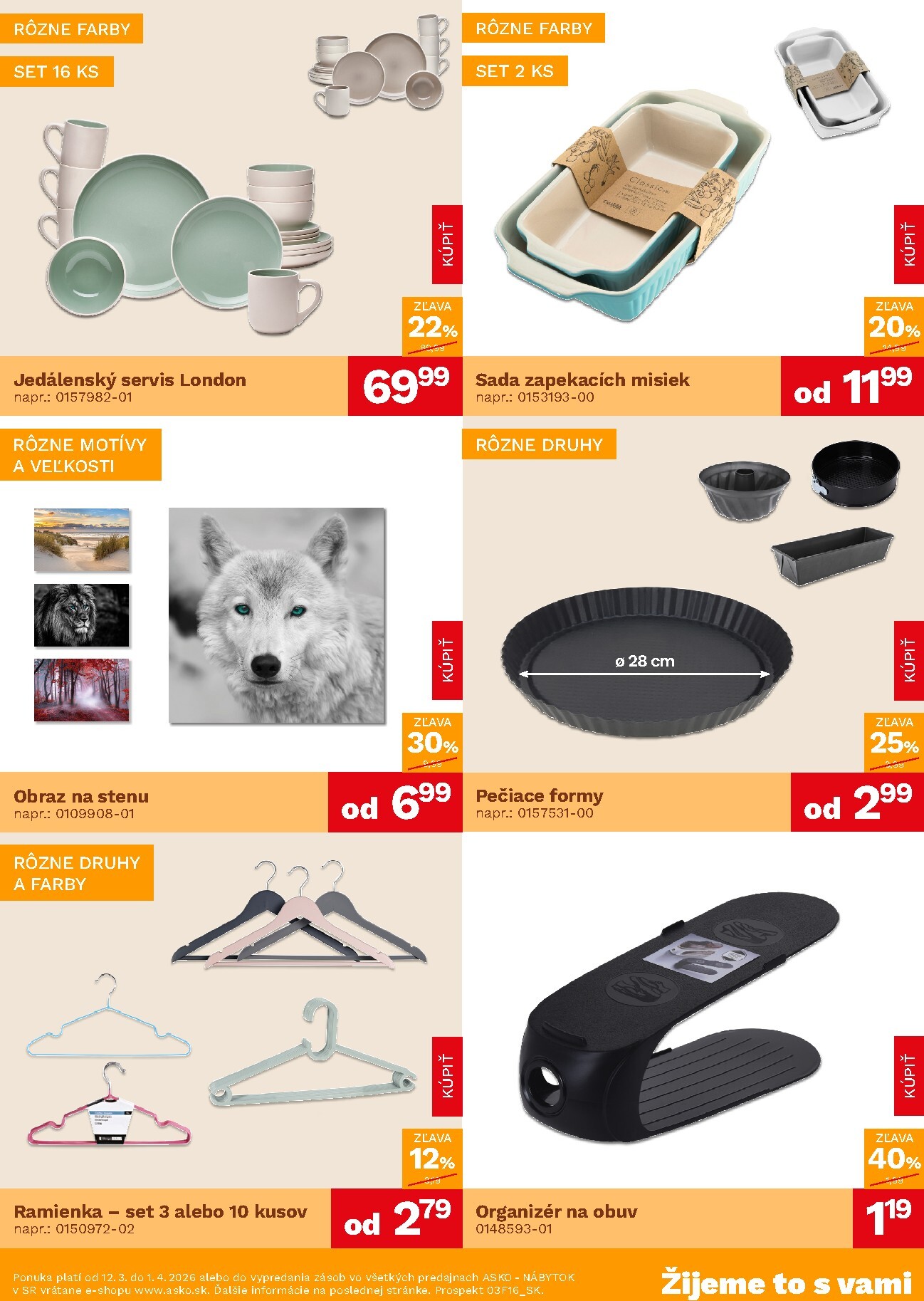 asko-nabytok - Leták ASKO NÁBYTOK - Bytové doplnky platný od 12.03.2026 do 01.04.2026 - page: 2