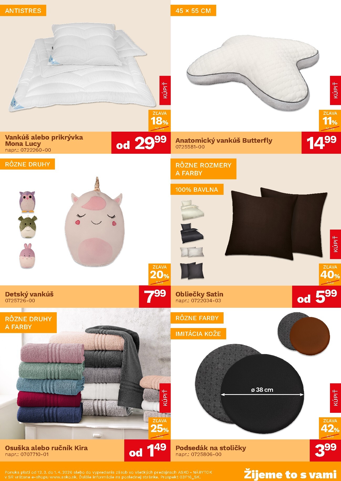 asko-nabytok - Leták ASKO NÁBYTOK - Bytové doplnky platný od 12.03.2026 do 01.04.2026 - page: 3