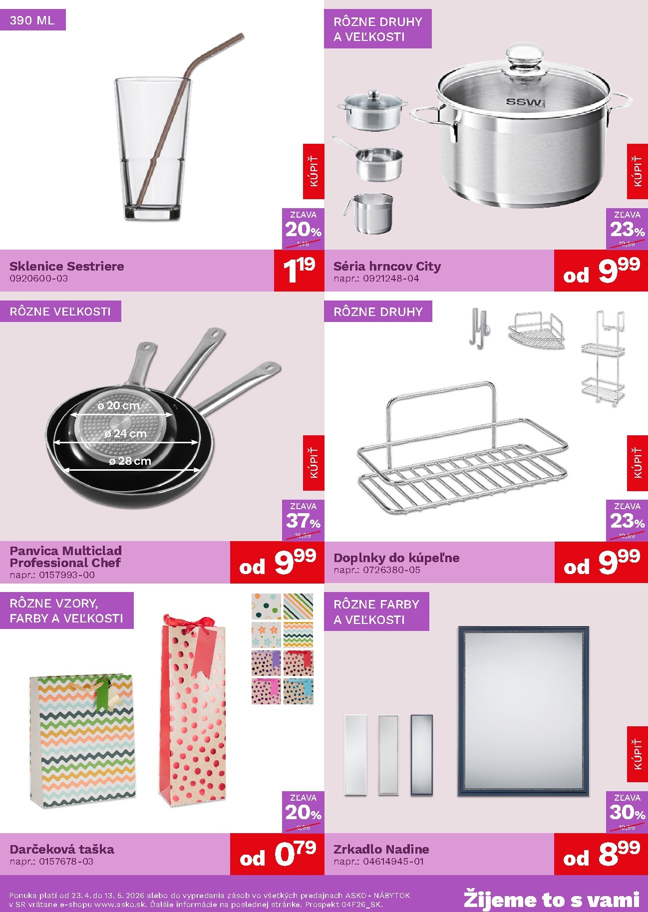asko-nabytok - Aktuálny leták ASKO NÁBYTOK - Bytové doplnky od štvrtka, 23.04.2026 do stredy, 13.05.2026 - page: 2