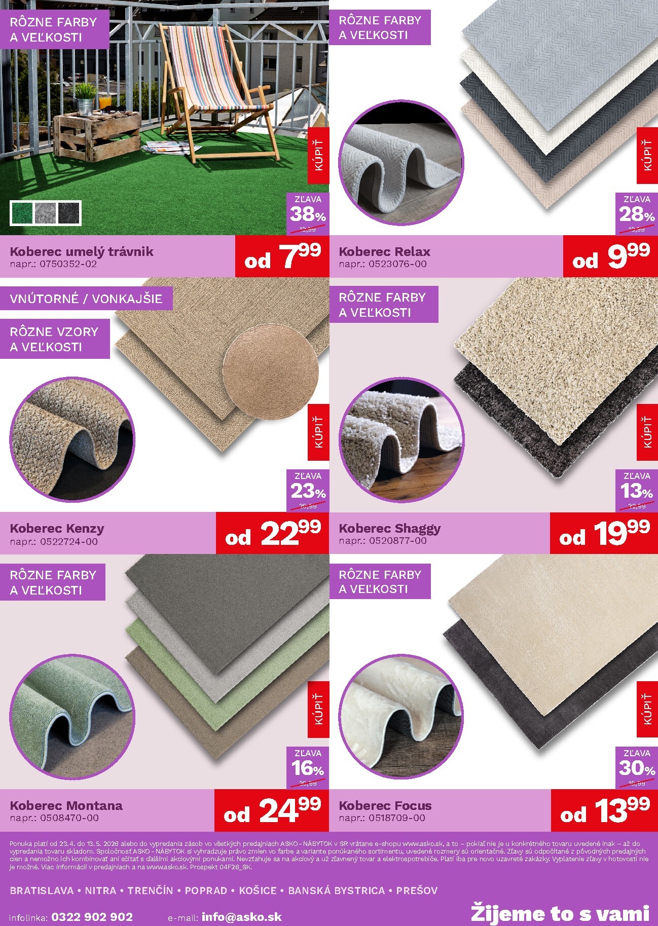 asko-nabytok - Aktuálny leták ASKO NÁBYTOK - Bytové doplnky od štvrtka, 23.04.2026 do stredy, 13.05.2026 - page: 5