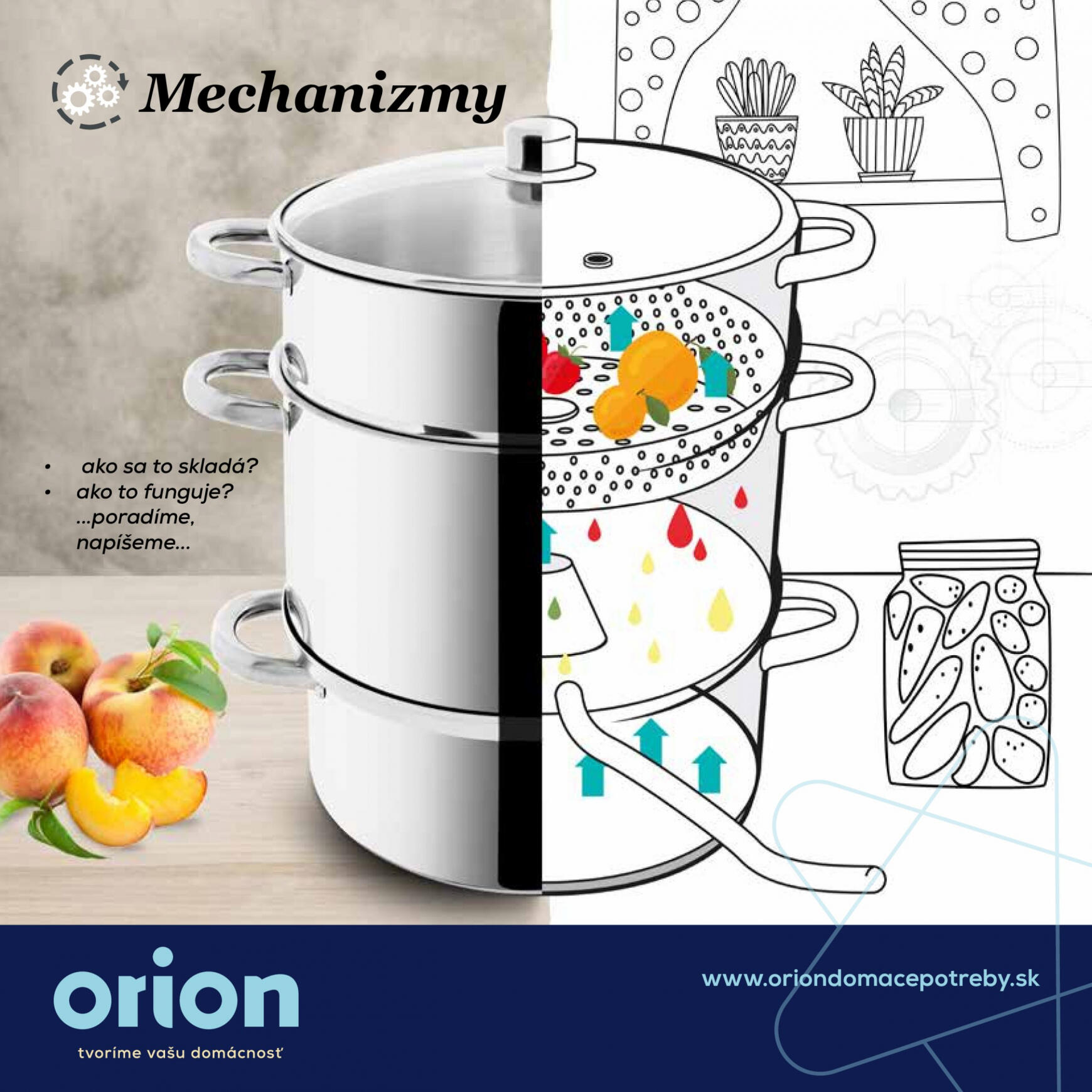 orion - Orion - Ako fungujú mechanizmy strojčekov, mlynčekov...