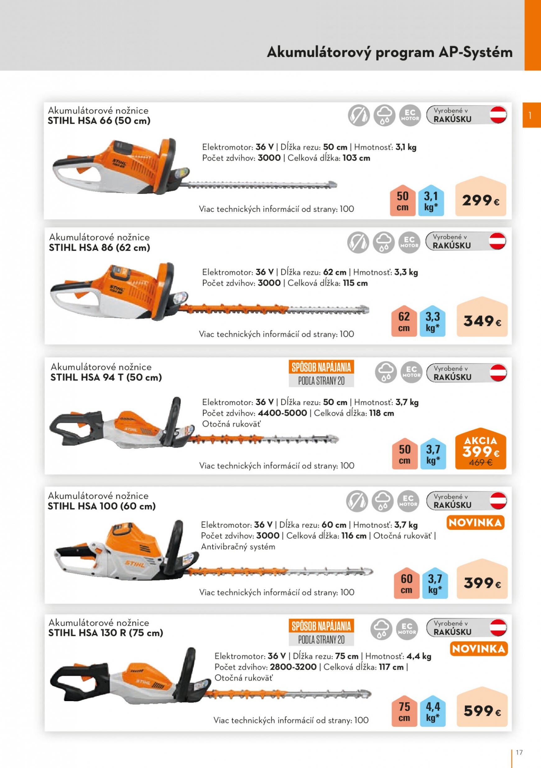 stihl - STIHL leták od stredy 01.03. - page: 17