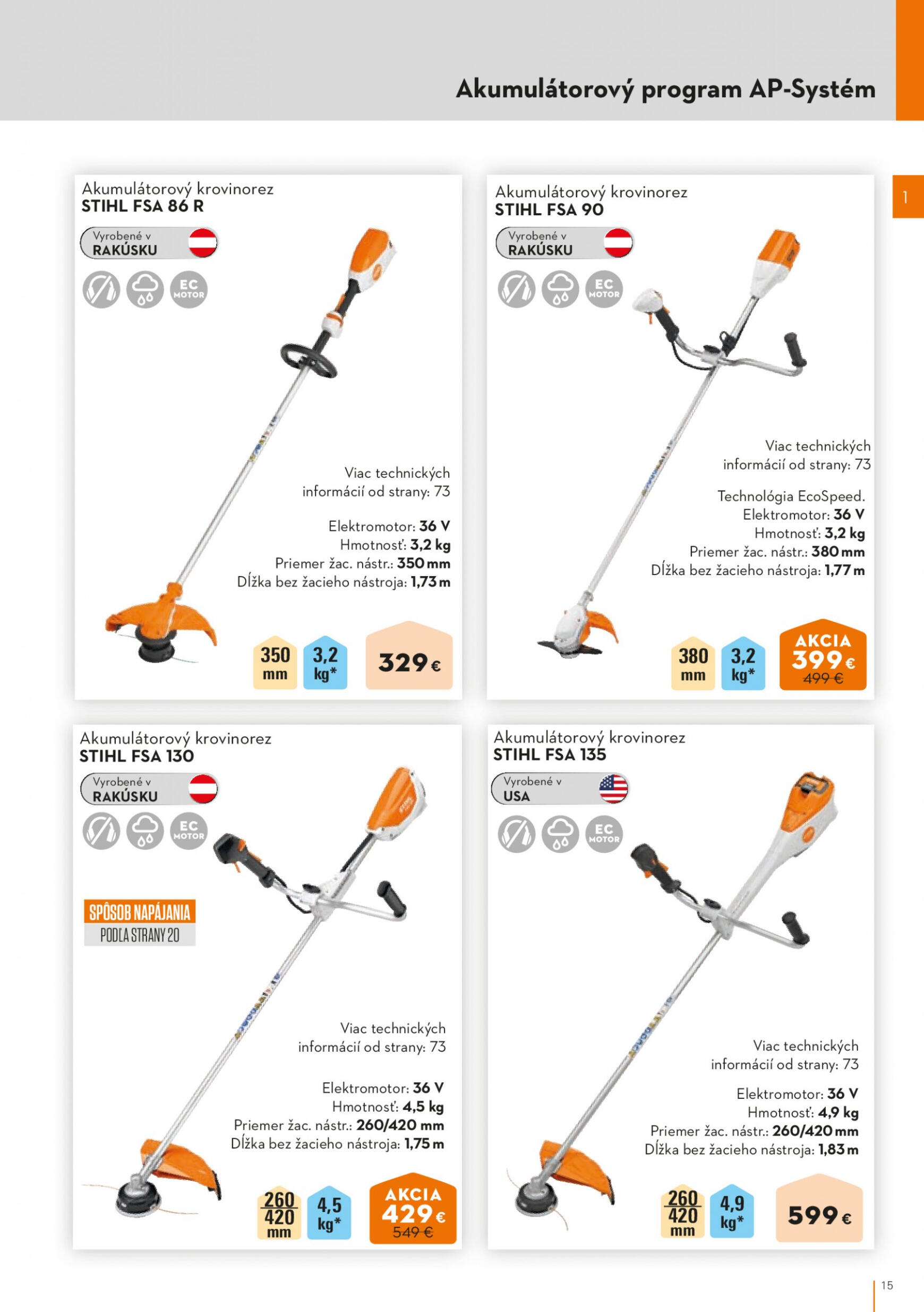 stihl - STIHL leták od stredy 01.03. - page: 15