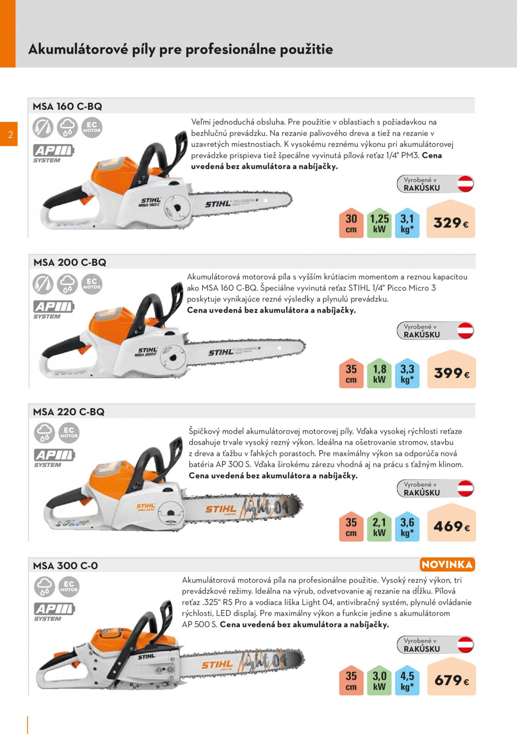 stihl - STIHL leták od stredy 01.03. - page: 40