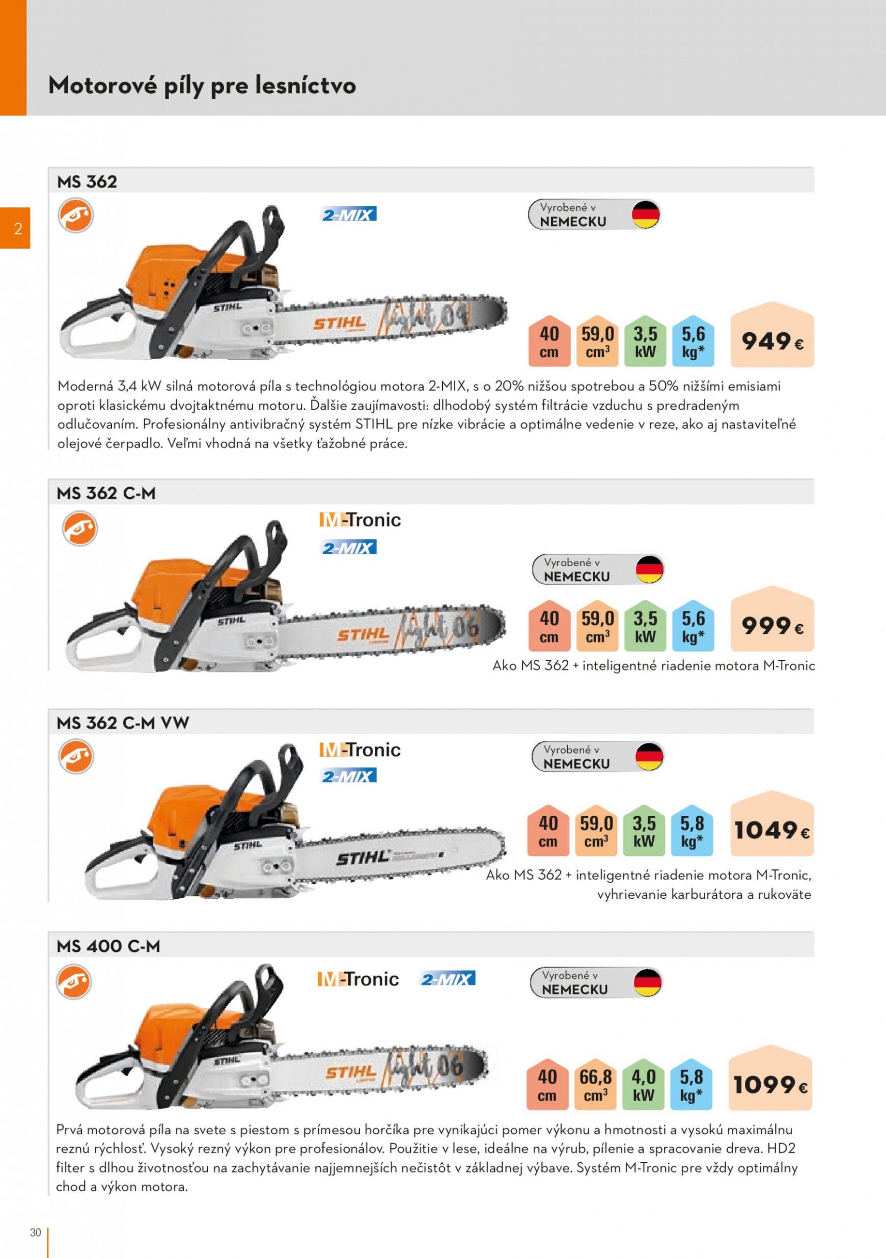 stihl - STIHL leták od stredy 01.03. - page: 30