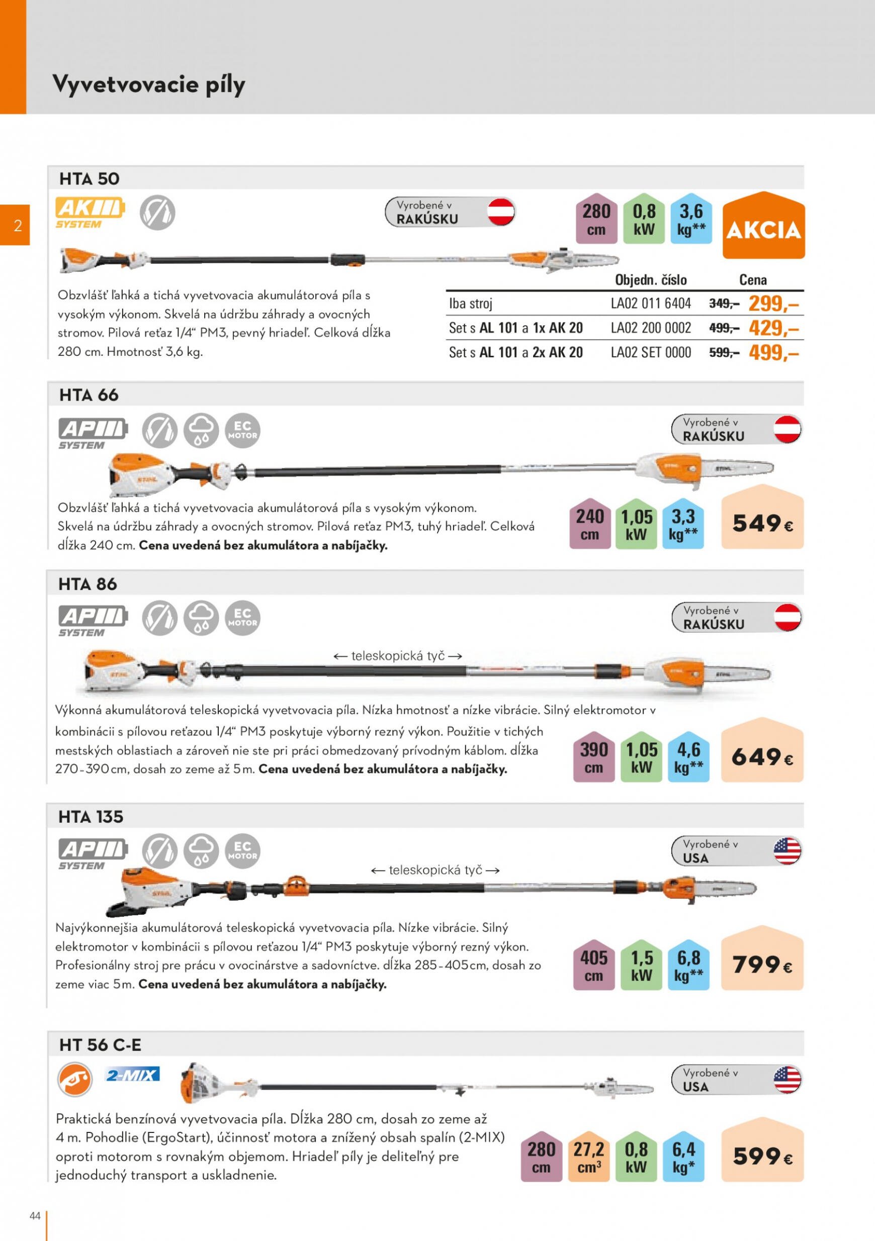 stihl - STIHL leták od stredy 01.03. - page: 44