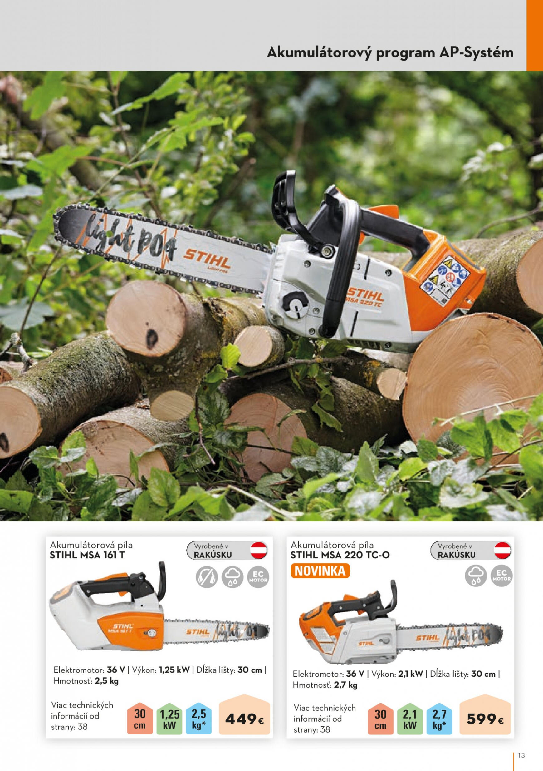 stihl - STIHL leták od stredy 01.03. - page: 13