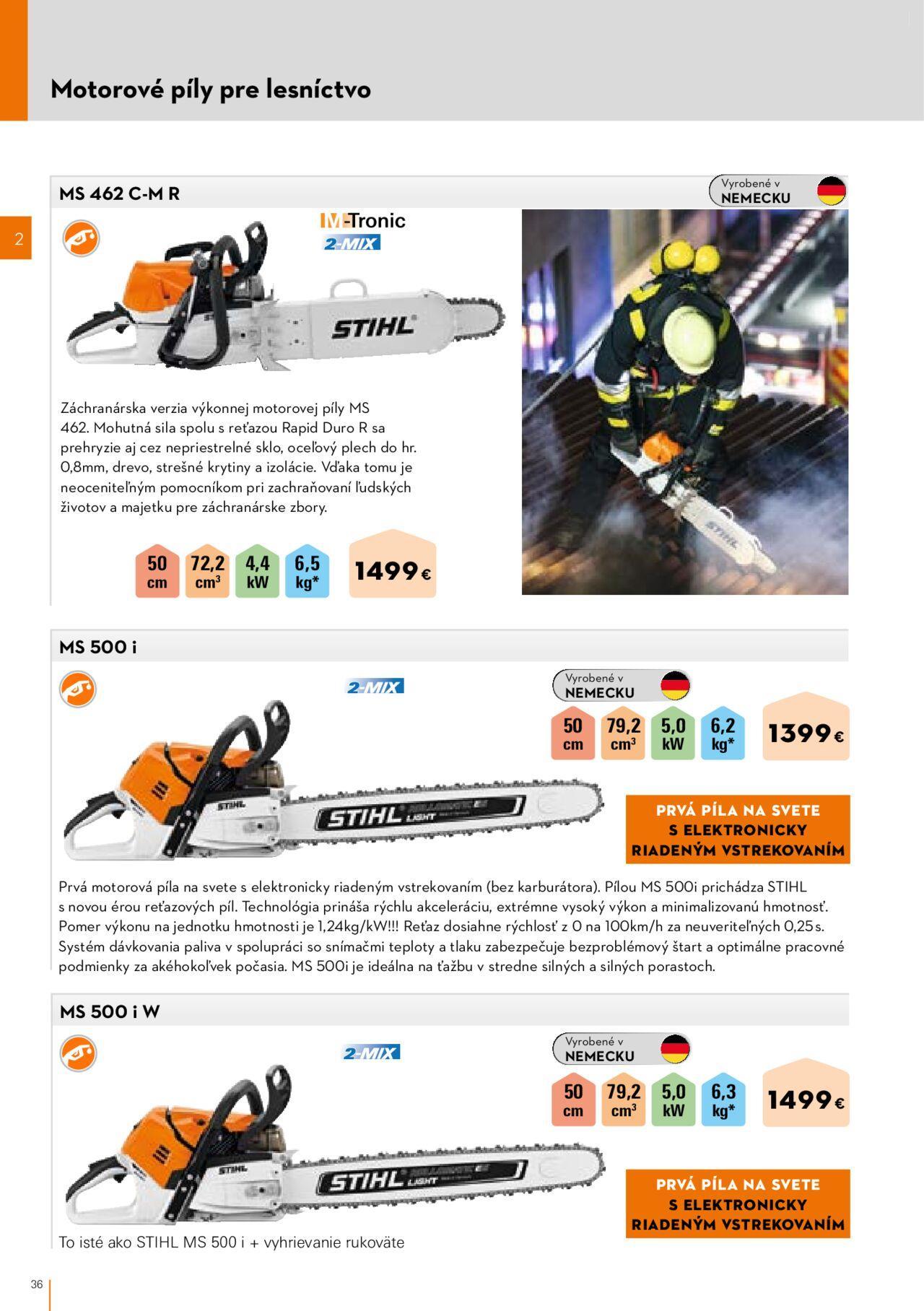 stihl - STIHL katalóg 01.03.2024 - 30.09.2024 - page: 36