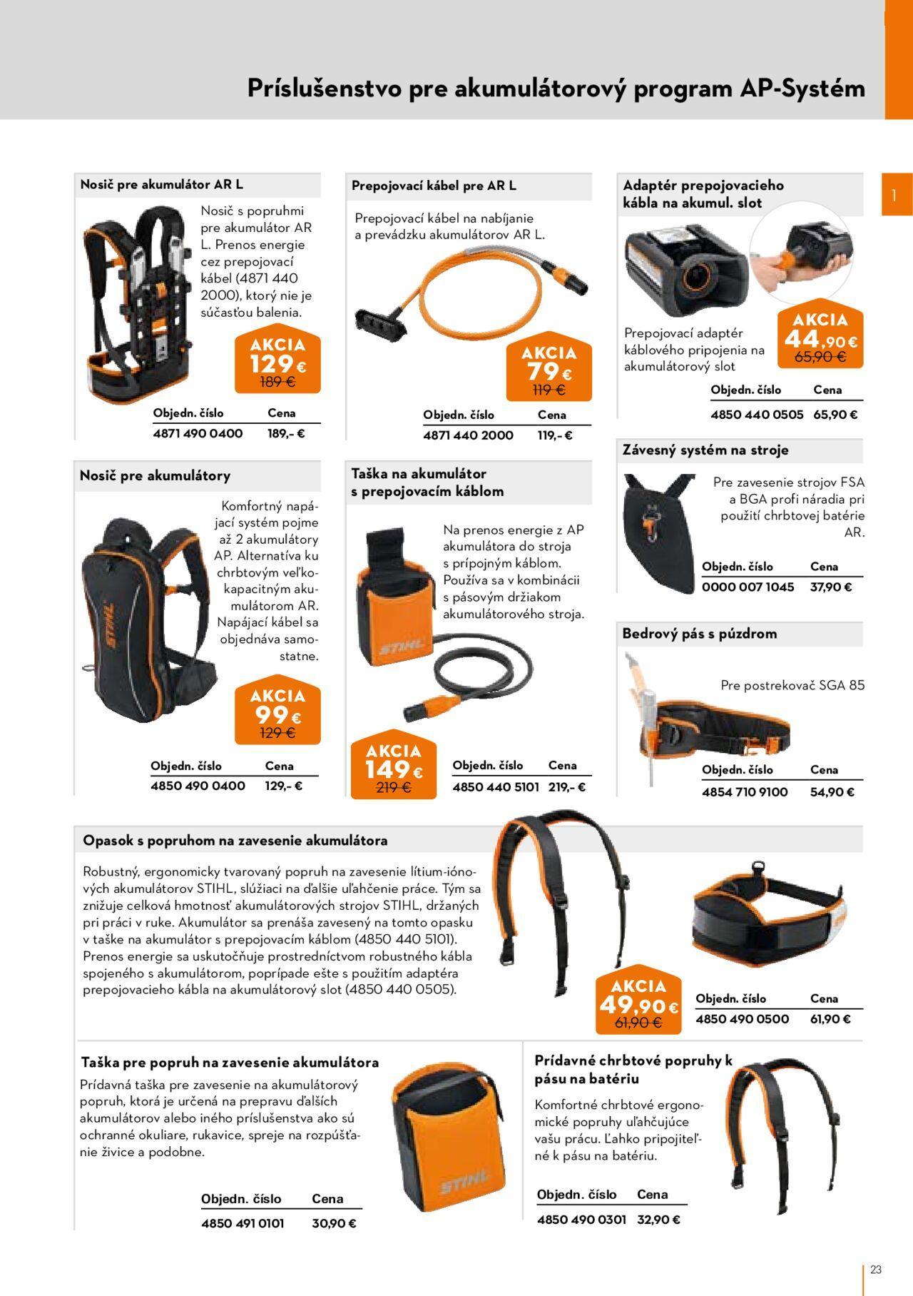 stihl - STIHL katalóg 01.03.2024 - 30.09.2024 - page: 23