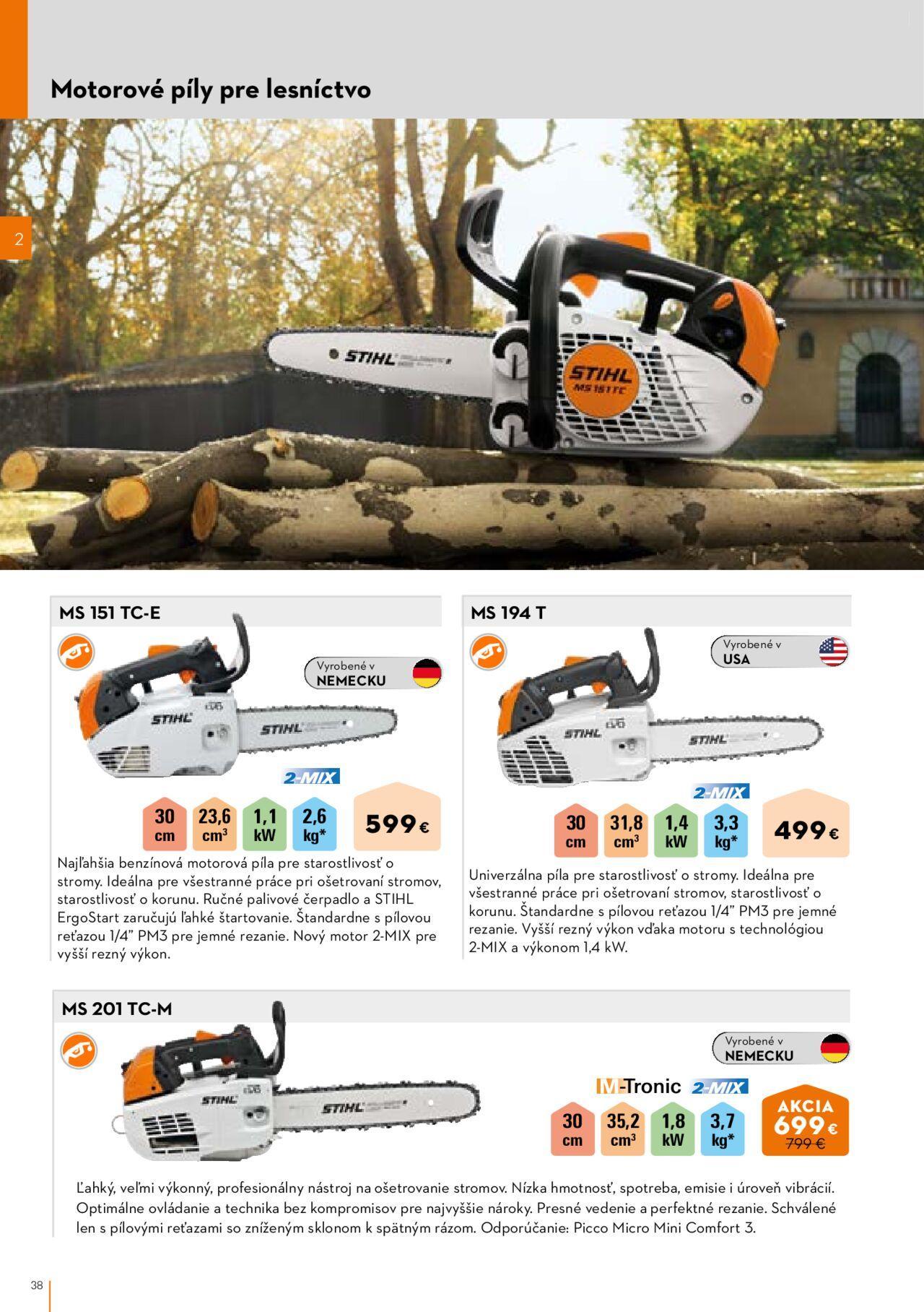 stihl - STIHL katalóg 01.03.2024 - 30.09.2024 - page: 38