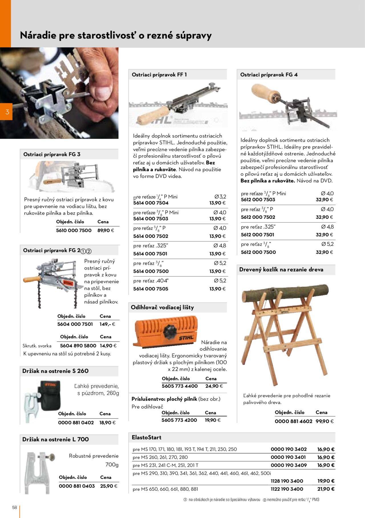 stihl - STIHL katalóg 01.03.2024 - 30.09.2024 - page: 58