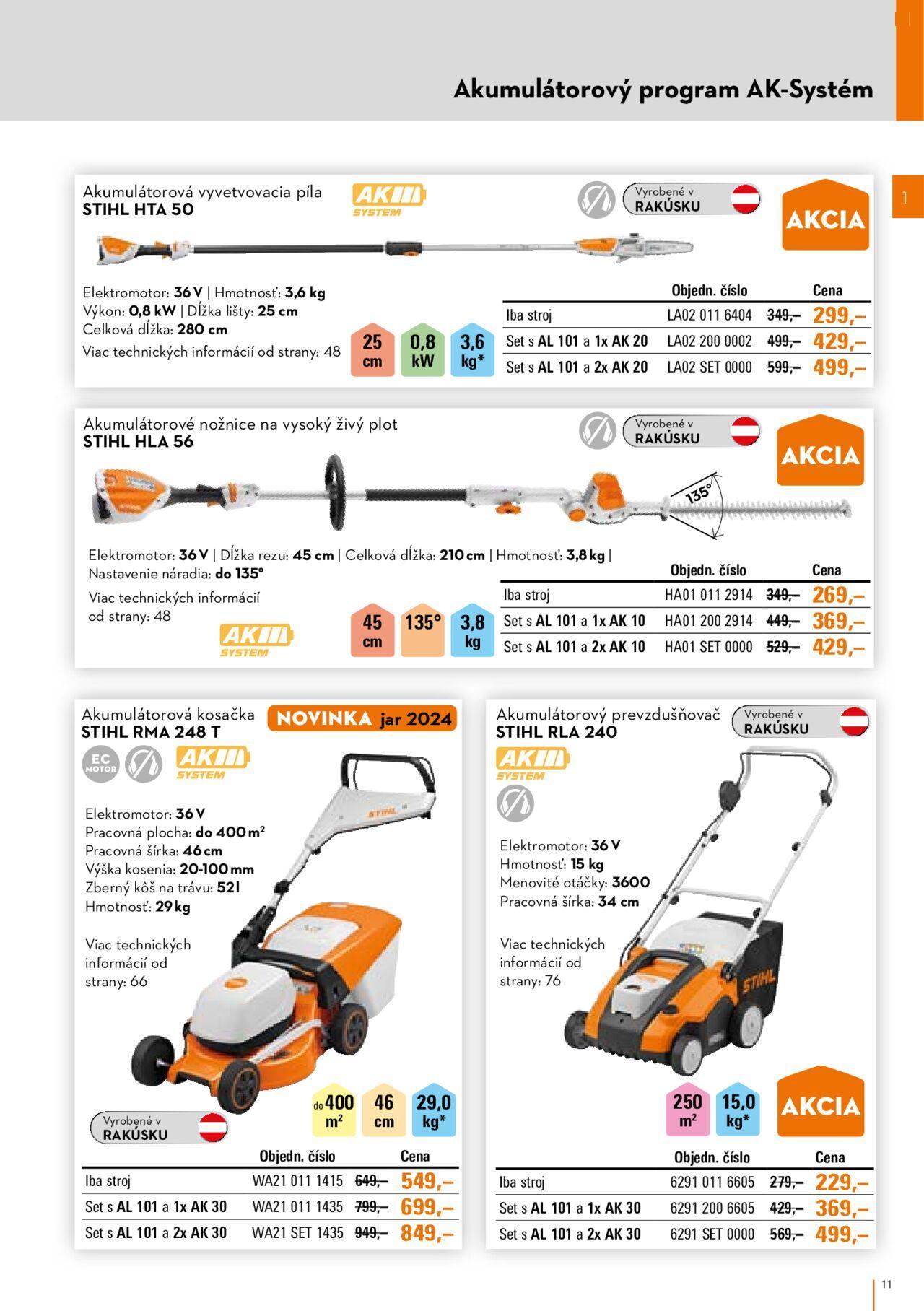 stihl - STIHL katalóg 01.03.2024 - 30.09.2024 - page: 11