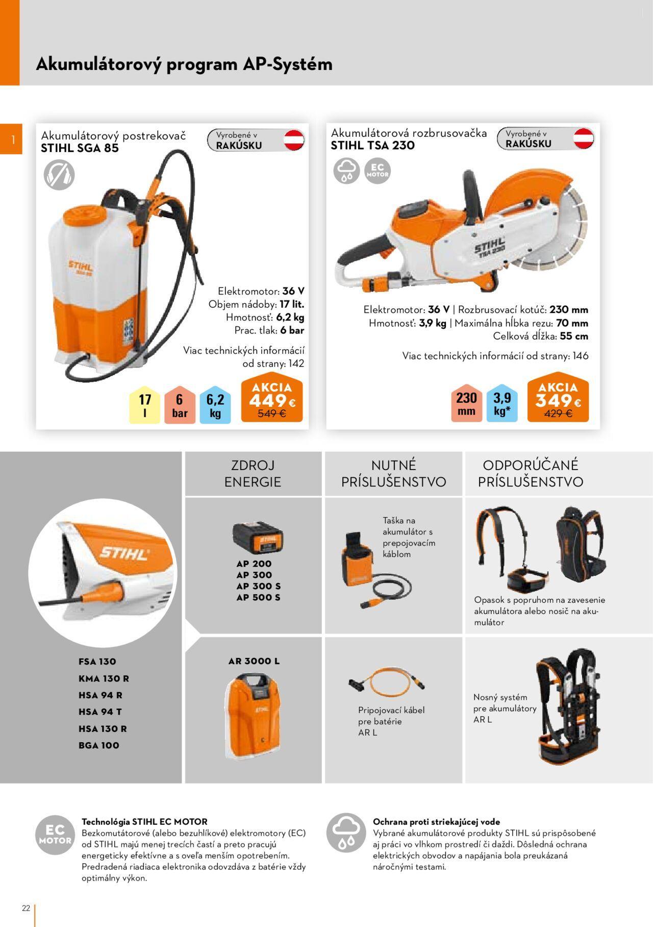 stihl - STIHL katalóg 01.03.2024 - 30.09.2024 - page: 22