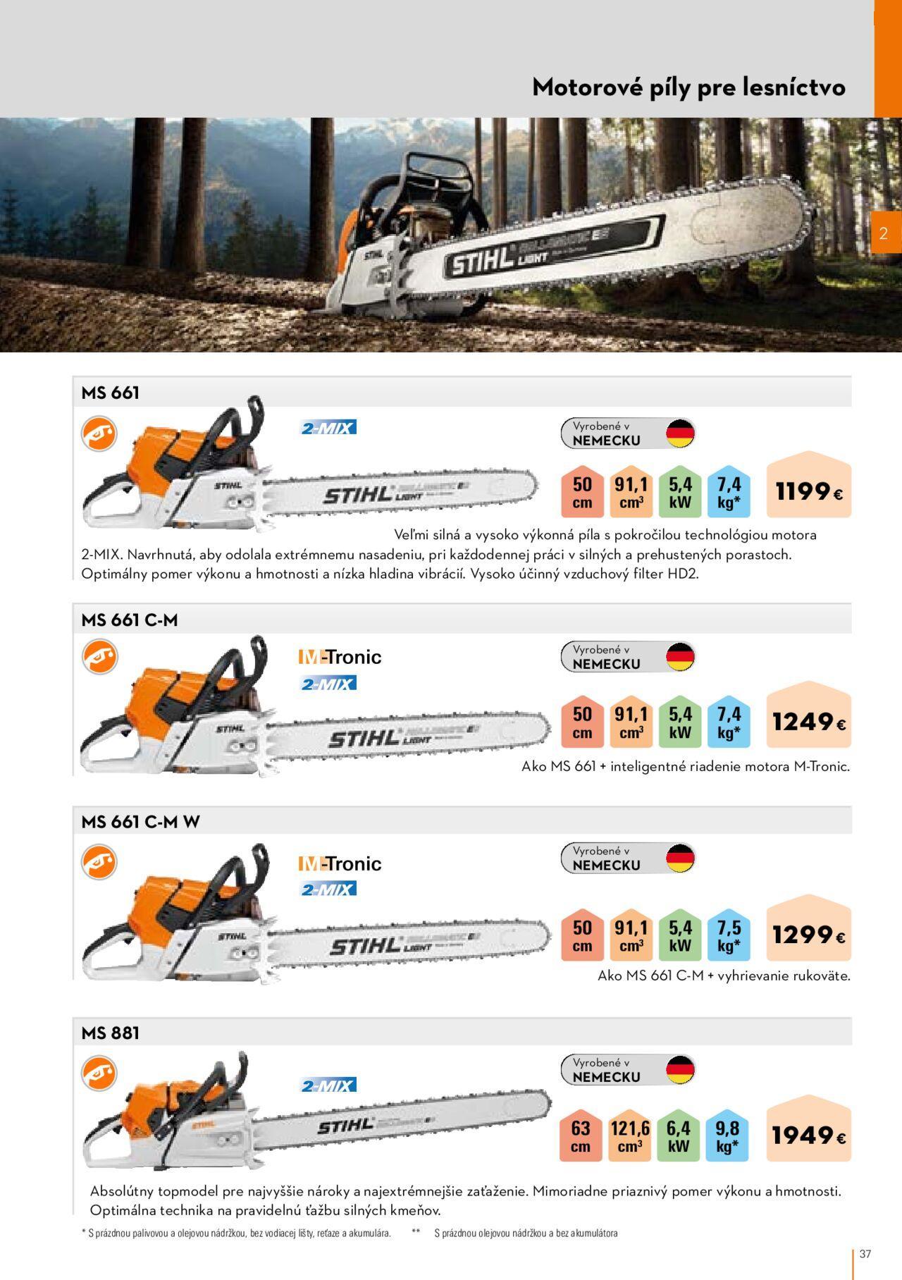 stihl - STIHL katalóg 01.03.2024 - 30.09.2024 - page: 37