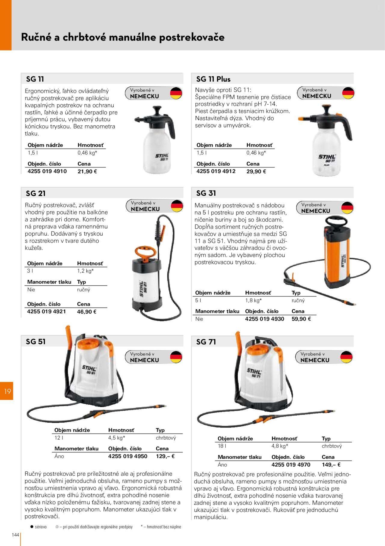 stihl - STIHL katalóg 01.03.2024 - 30.09.2024 - page: 144