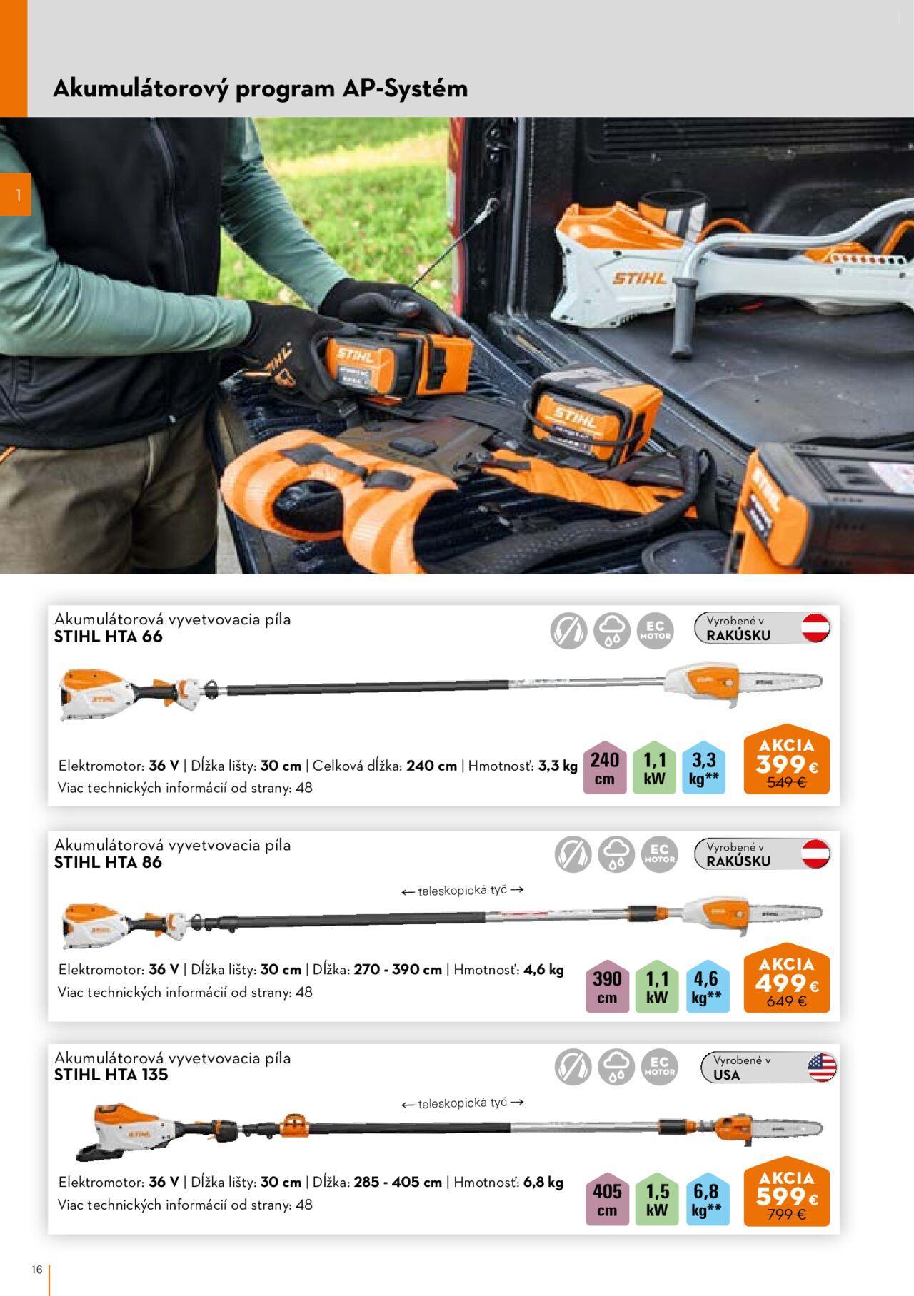 stihl - STIHL katalóg 01.03.2024 - 30.09.2024 - page: 16