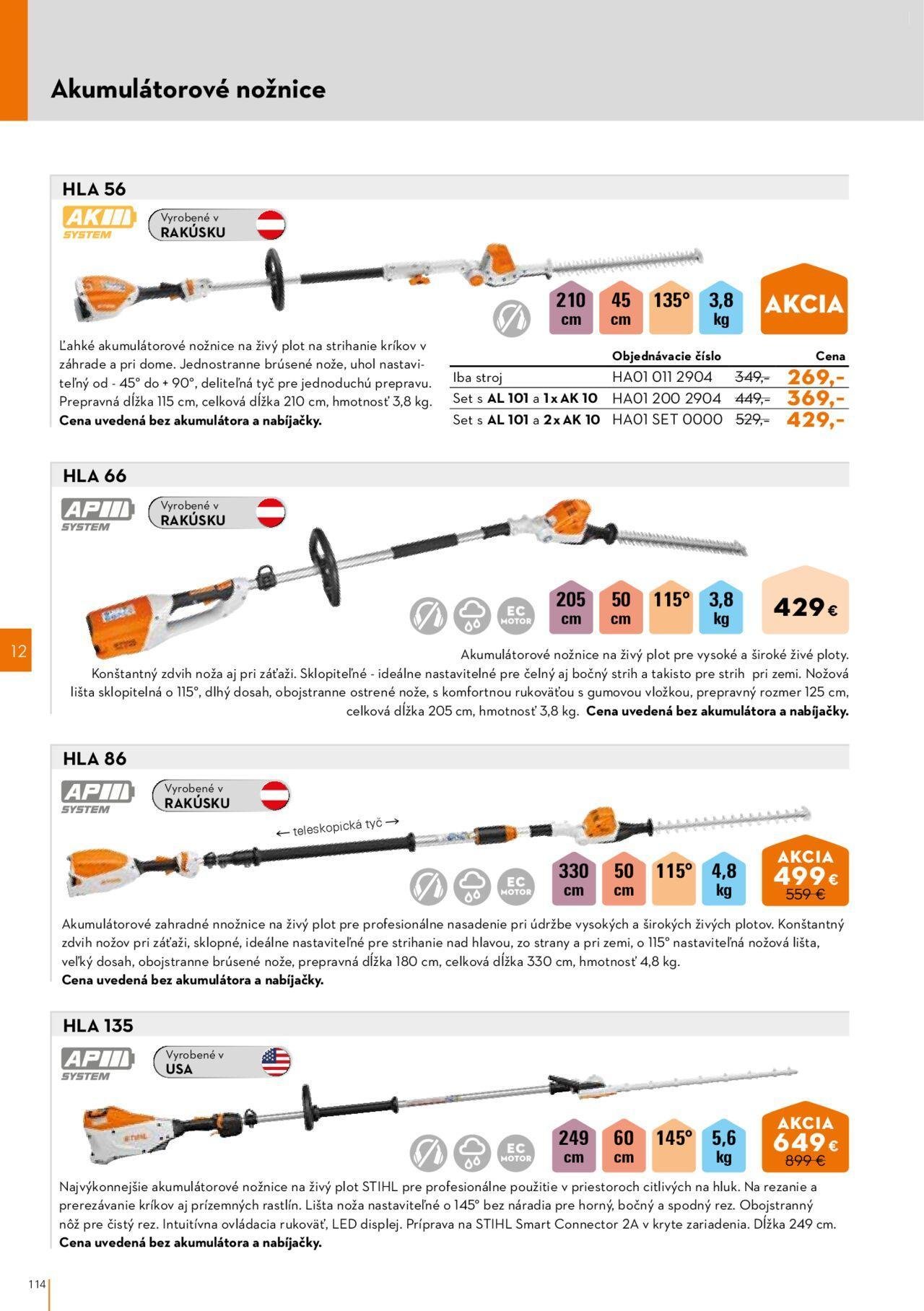 stihl - STIHL katalóg 01.03.2024 - 30.09.2024 - page: 114