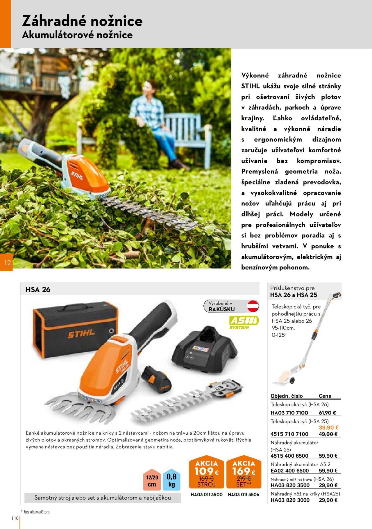 stihl - STIHL katalóg 01.03.2024 - 30.09.2024 - page: 110