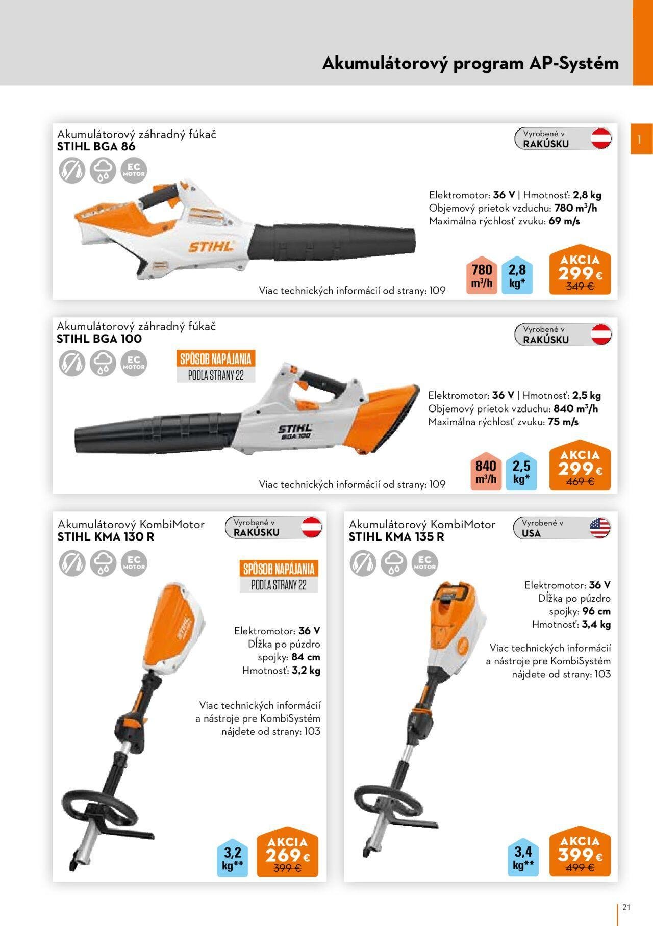 stihl - STIHL katalóg 01.03.2024 - 30.09.2024 - page: 21