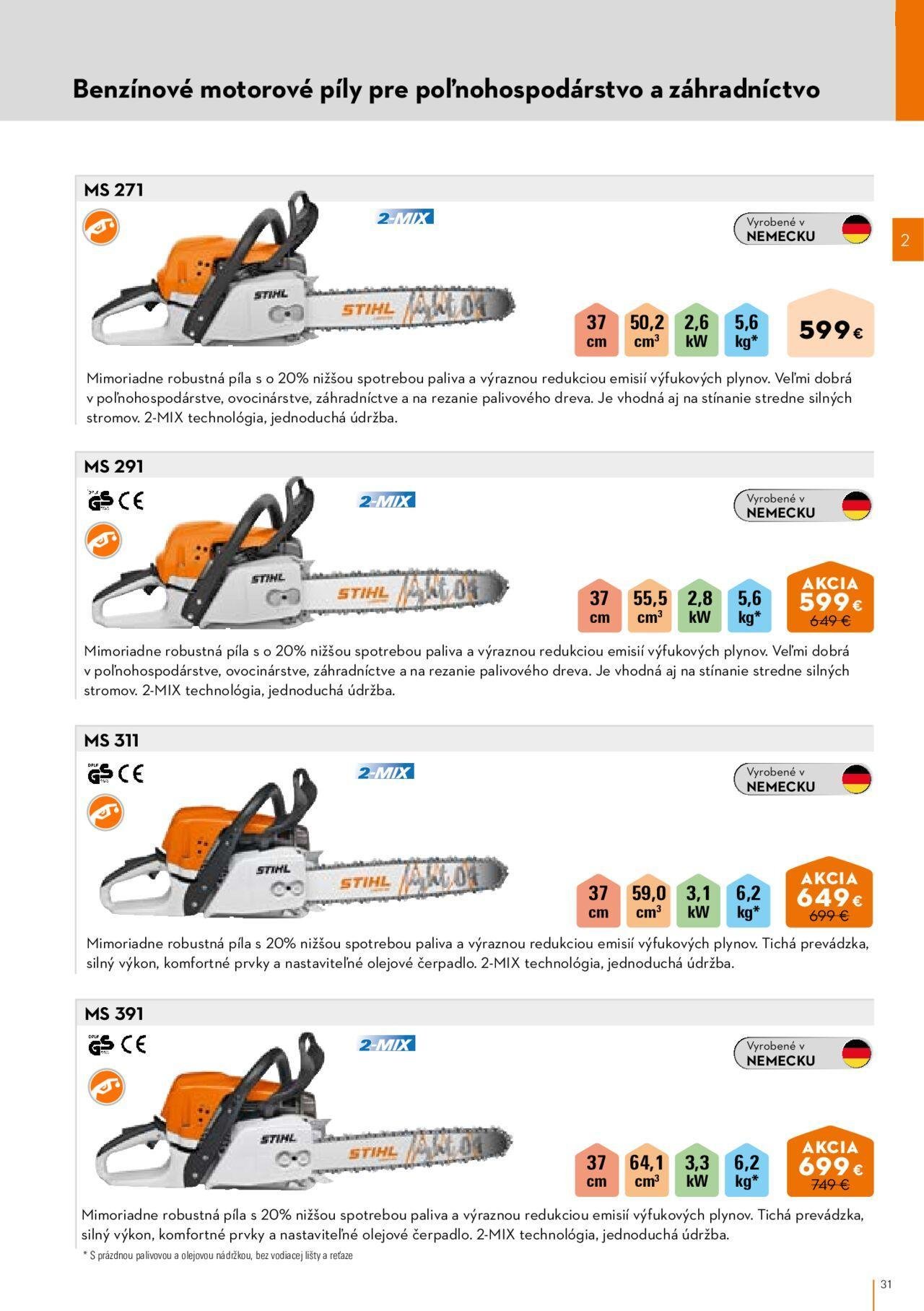 stihl - STIHL katalóg 01.03.2024 - 30.09.2024 - page: 31