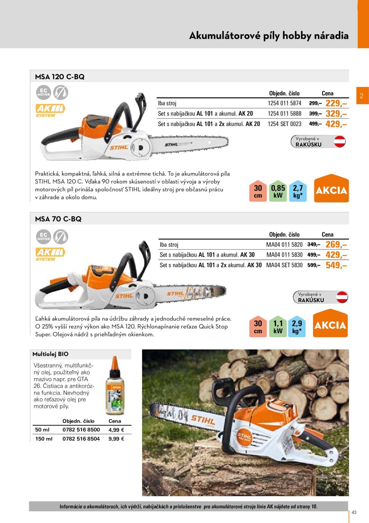 stihl - STIHL katalóg 01.03.2024 - 30.09.2024 - page: 43