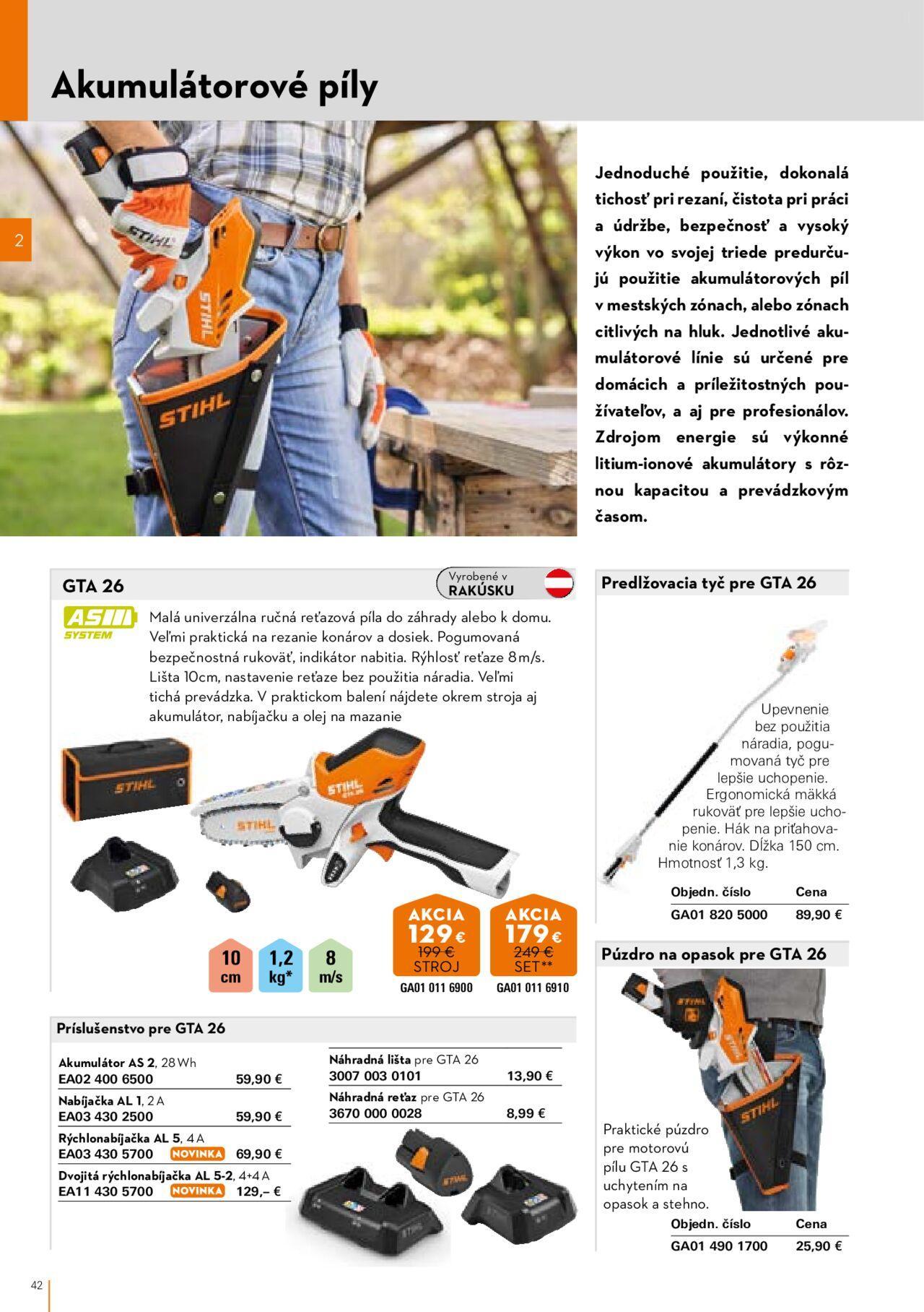 stihl - STIHL katalóg 01.03.2024 - 30.09.2024 - page: 42