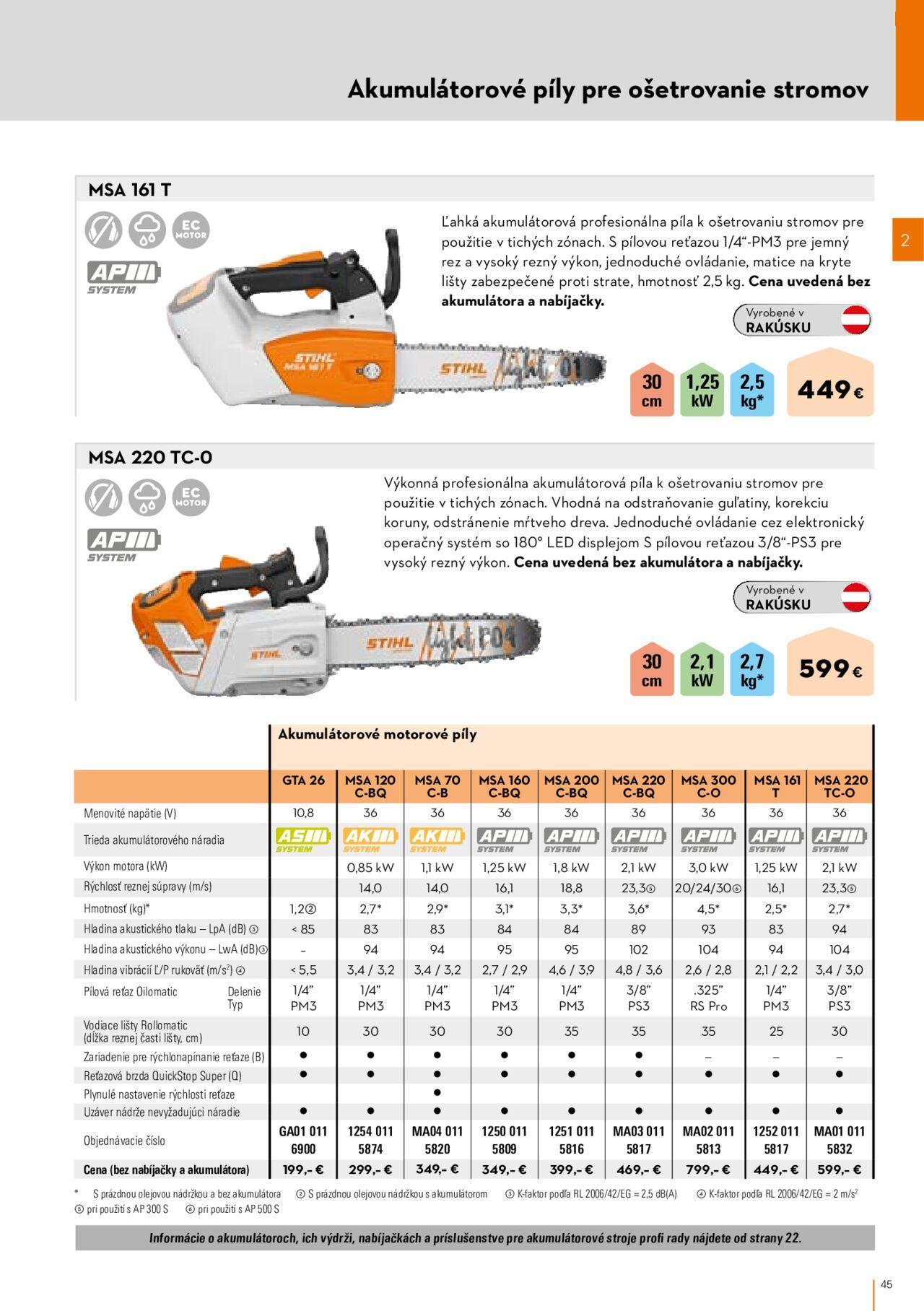 stihl - STIHL katalóg 01.03.2024 - 30.09.2024 - page: 45