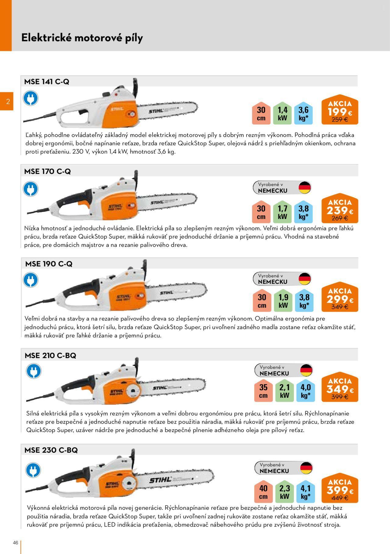 stihl - STIHL katalóg 01.03.2024 - 30.09.2024 - page: 46